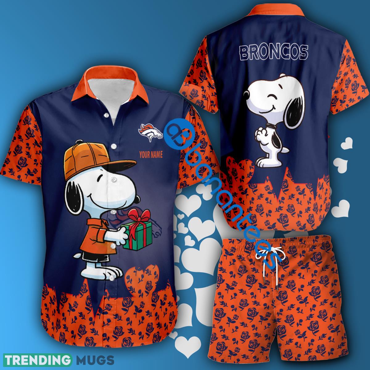 NFL Denver Broncos Snoopy Gift Boyfriend And Girlfriend Hawaiian Shirt And Short Set Custom Name - NFL Denver Broncos Snoopy Gift Boyfriend And Girlfriend Hawaiian Shirt And Short Set Custom Name NFL Denver Broncos Snoopy Gift Boyfriend And Girlfriend Hawaiian Shirt And Short Set Custom Name - NFL Denver Broncos Snoopy Gift Boyfriend And Girlfriend Hawaiian Shirt And Short Set Custom Name
