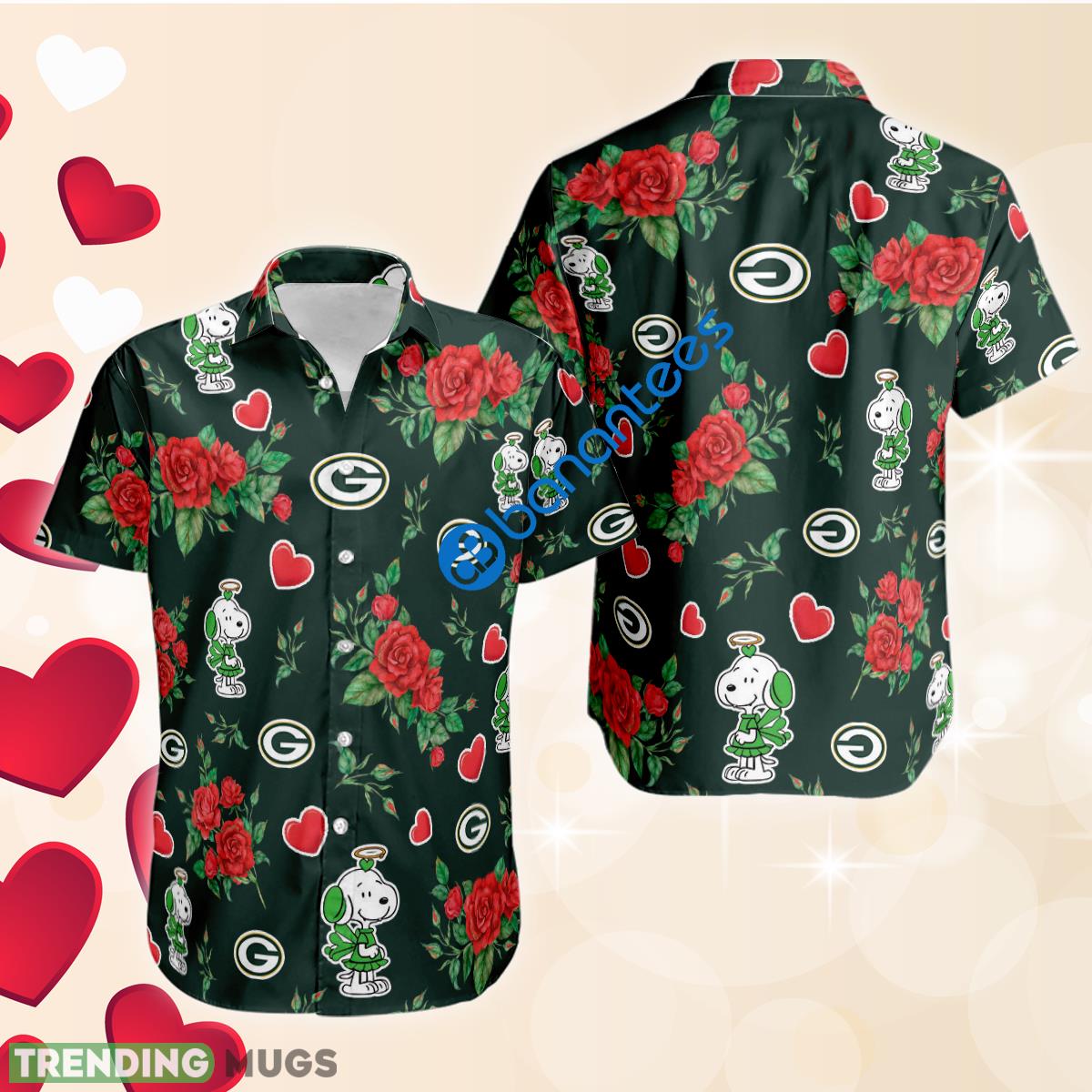 NFL Green Bay Packers And Snoopy Girl Cute Rose Love Hawaiian Shirt Gift Valentines - NFL Green Bay Packers And Snoopy Girl Cute Rose Love Hawaiian Shirt Gift Valentines NFL Green Bay Packers And Snoopy Girl Cute Rose Love Hawaiian Shirt Gift Valentines - NFL Green Bay Packers And Snoopy Girl Cute Rose Love Hawaiian Shirt Gift Valentines