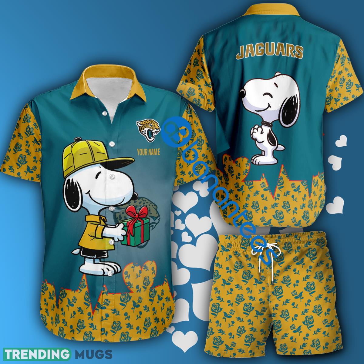 NFL Jacksonville Jaguars Snoopy Gift Boyfriend And Girlfriend Combo Hawaiian Shirt And Short Custom Name - NFL Jacksonville Jaguars Snoopy Gift Boyfriend And Girlfriend Combo Hawaiian Shirt And Short Custom Name NFL Jacksonville Jaguars Snoopy Gift Boyfriend And Girlfriend Combo Hawaiian Shirt And Short Custom Name - NFL Jacksonville Jaguars Snoopy Gift Boyfriend And Girlfriend Combo Hawaiian Shirt And Short Custom Name