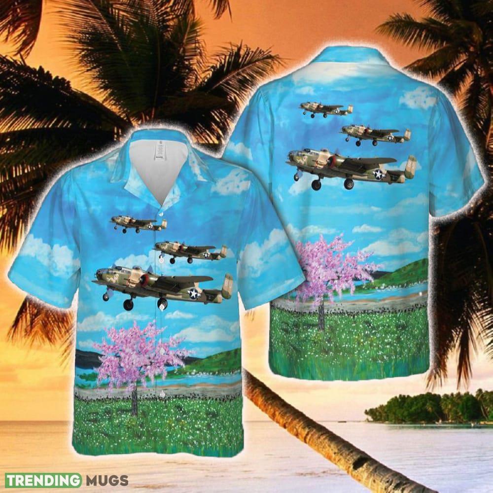 North American TB-25N Mitchell Hawaiian Shirt - North American TB-25N Mitchell Hawaiian Shirt North American TB-25N Mitchell Hawaiian Shirt - North American TB-25N Mitchell Hawaiian Shirt