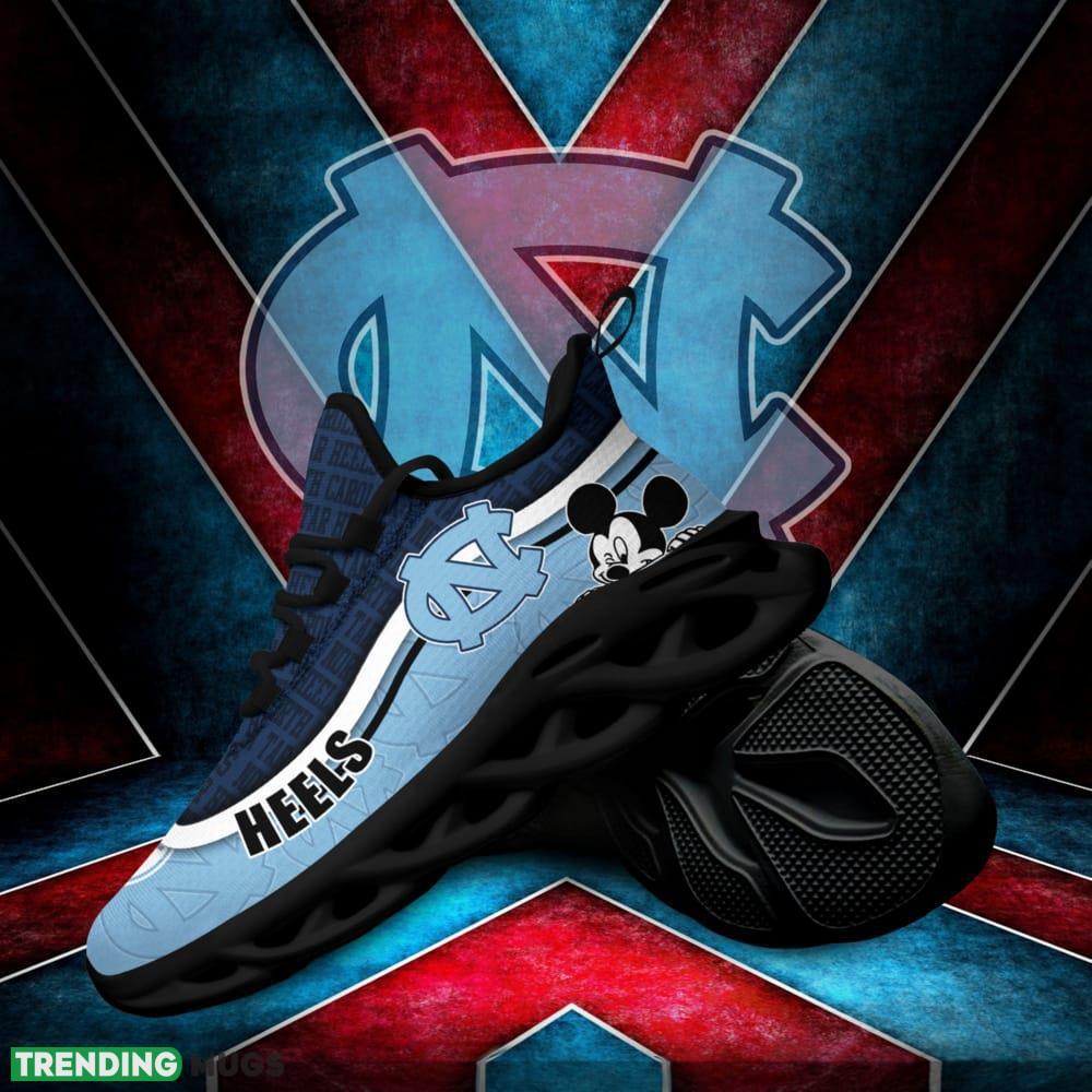 North Carolina Tar Heels Black And White Clunky Sneaker NCAA Teams For Fans Running Shoes New Clunky Sneakers Max Soul North Carolina Tar Heels Black And White Clunky Sneaker NCAA Teams For Fans Running Shoes New Clunky Sneakers Max Soul