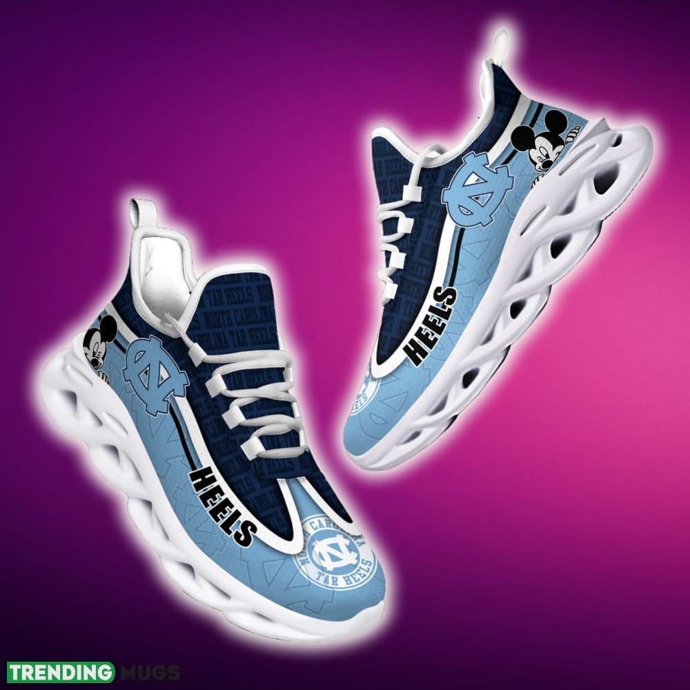 North Carolina Tar Heels Black And White Clunky Sneaker NCAA Teams For Fans Running Shoes New Clunky Sneakers Max Soul North Carolina Tar Heels Black And White Clunky Sneaker NCAA Teams For Fans Running Shoes New Clunky Sneakers Max Soul