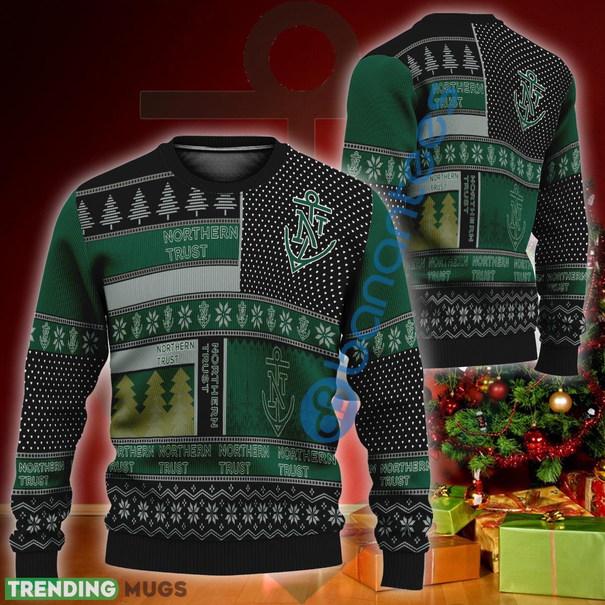 Northern Trust Logo New Ugly Christmas Sweater Gift For Fans - Northern Trust Logo New Ugly Christmas Sweater Gift For Fans Northern Trust Logo New Ugly Christmas Sweater Gift For Fans - Northern Trust Logo New Ugly Christmas Sweater Gift For Fans