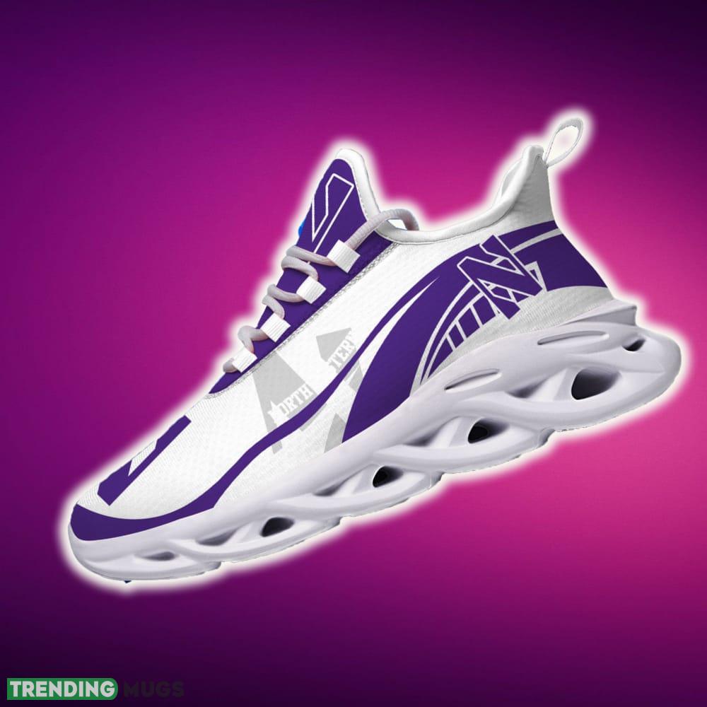 Northwestern Wildcats Sneaker NCAA Teams For Fans Running Shoes New Clunky Sneakers - Northwestern Wildcats Sneakers Max Soul Trending Summer 51190_1 Northwestern Wildcats Sneaker NCAA Teams For Fans Running Shoes New Clunky Sneakers - Northwestern Wildcats Sneakers Max Soul Trending Summer 51190_1