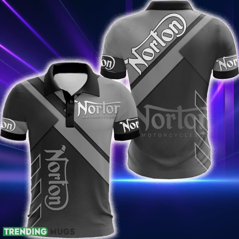 Norton Motorcycle Logo Hidden 3D Polo Shirt For Men And Women - Norton Motorcycle Logo Hidden 3D Polo Shirt For Men And Women
