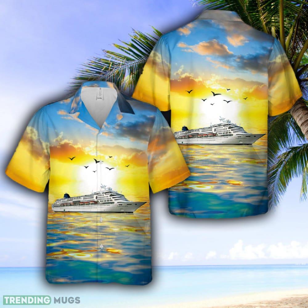 Norwegian Cruise Line MV Dreamward Hawaiian Shirt - Norwegian Cruise Line MV Dreamward Hawaiian Shirt