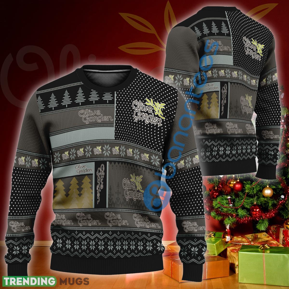 Olive Garden Bulk Logo Design Ugly Christmas Sweater Gift For Fans - Olive Garden Bulk Logo Design Ugly Christmas Sweater Gift For Fans Olive Garden Bulk Logo Design Ugly Christmas Sweater Gift For Fans - Olive Garden Bulk Logo Design Ugly Christmas Sweater Gift For Fans