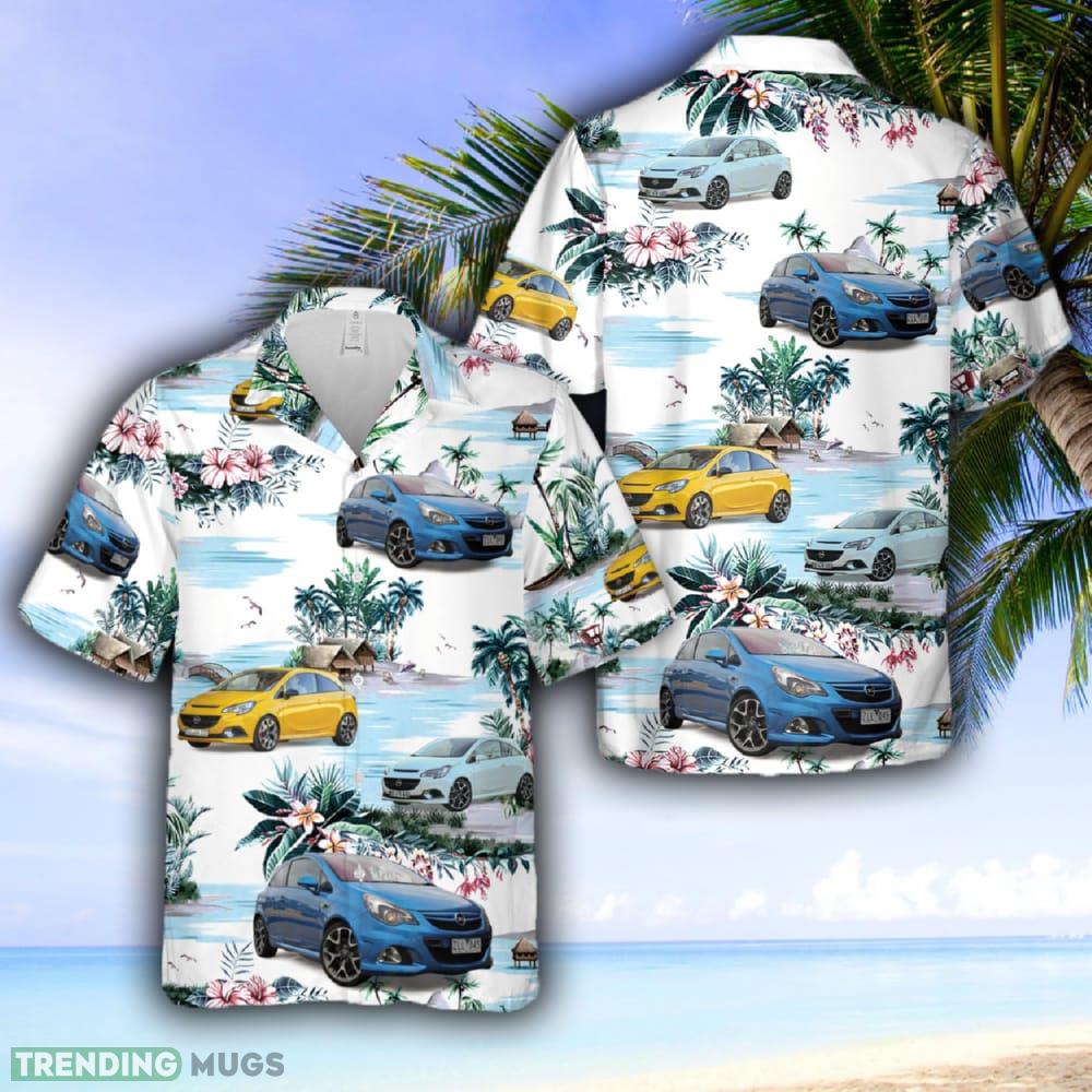 Opel Corsa OPC Hawaiian Shirt - Opel Corsa OPC Hawaiian Shirt Opel Corsa OPC Hawaiian Shirt - Opel Corsa OPC Hawaiian Shirt