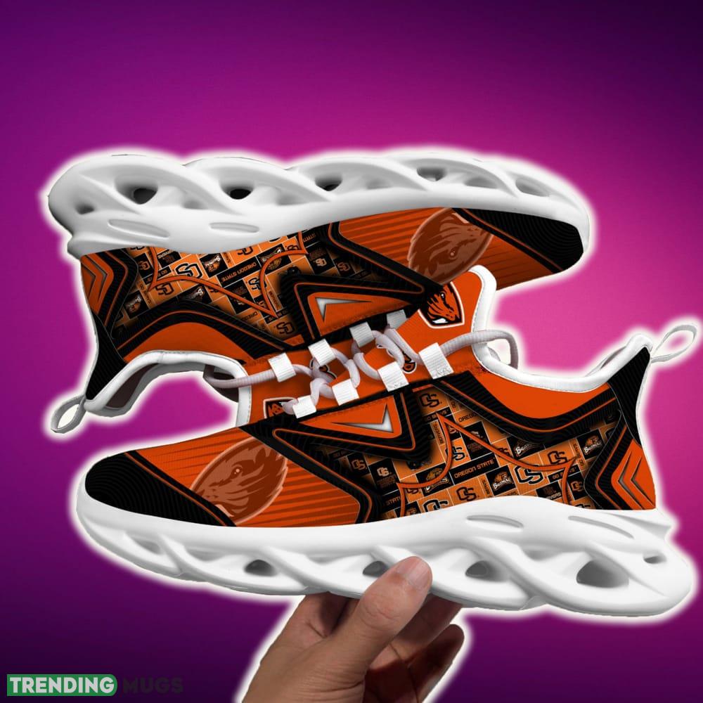 Oregon State Beavers Black And White Chunky Shoes NCAA Teams For Fans Sports Shoes Best Chunky Sneakers Max Soul Oregon State Beavers Black And White Chunky Shoes NCAA Teams For Fans Sports Shoes Best Chunky Sneakers Max Soul