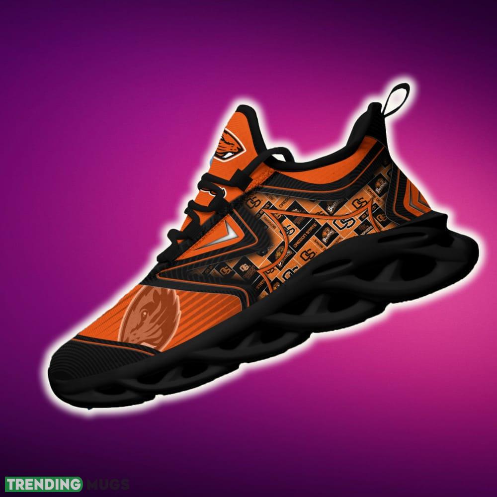 Oregon State Beavers Black And White Chunky Shoes NCAA Teams For Fans Sports Shoes Best Chunky Sneakers Max Soul Oregon State Beavers Black And White Chunky Shoes NCAA Teams For Fans Sports Shoes Best Chunky Sneakers Max Soul