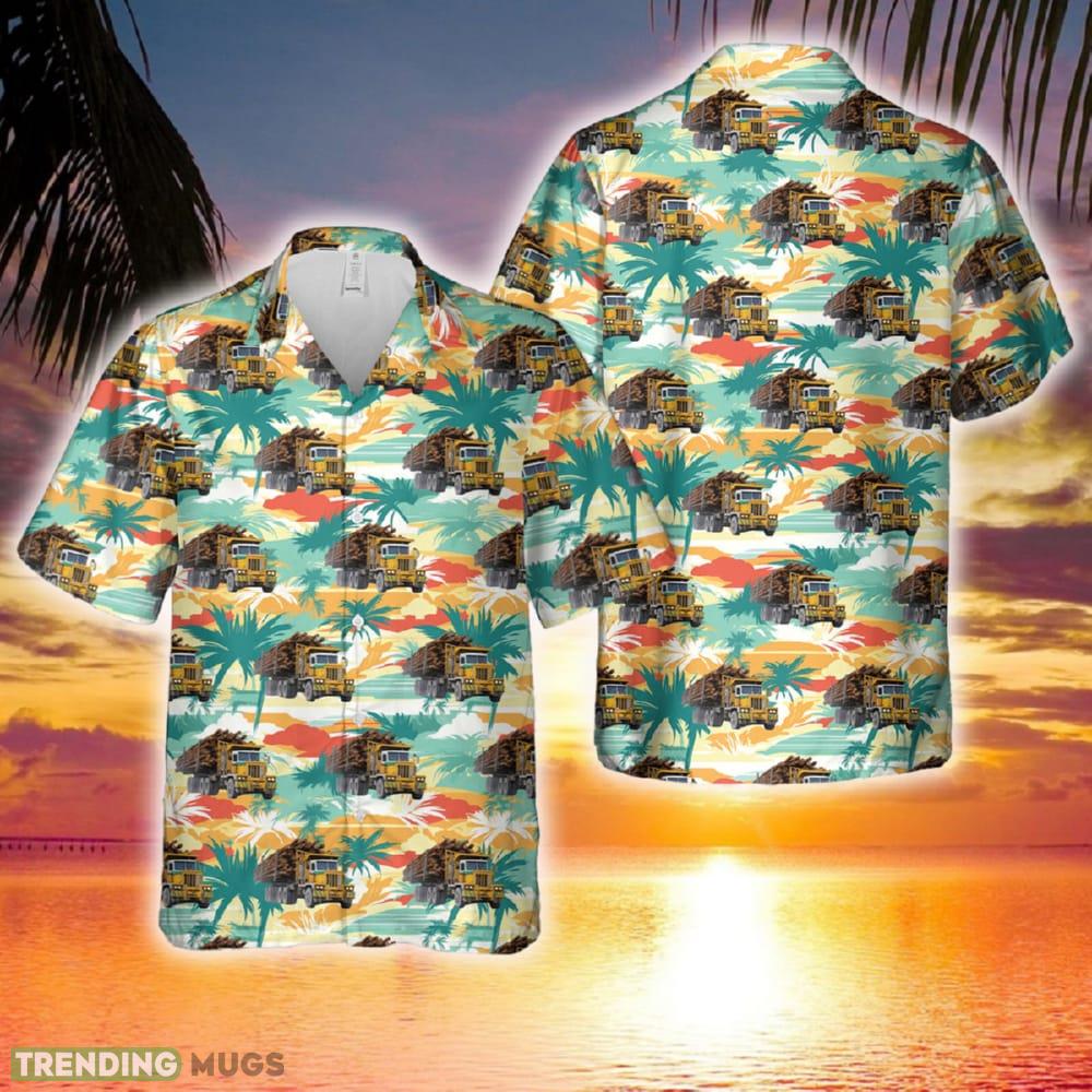 Pacific P12 logging truck Hawaiian Shirt - Pacific P12 logging truck Hawaiian Shirt Pacific P12 logging truck Hawaiian Shirt - Pacific P12 logging truck Hawaiian Shirt