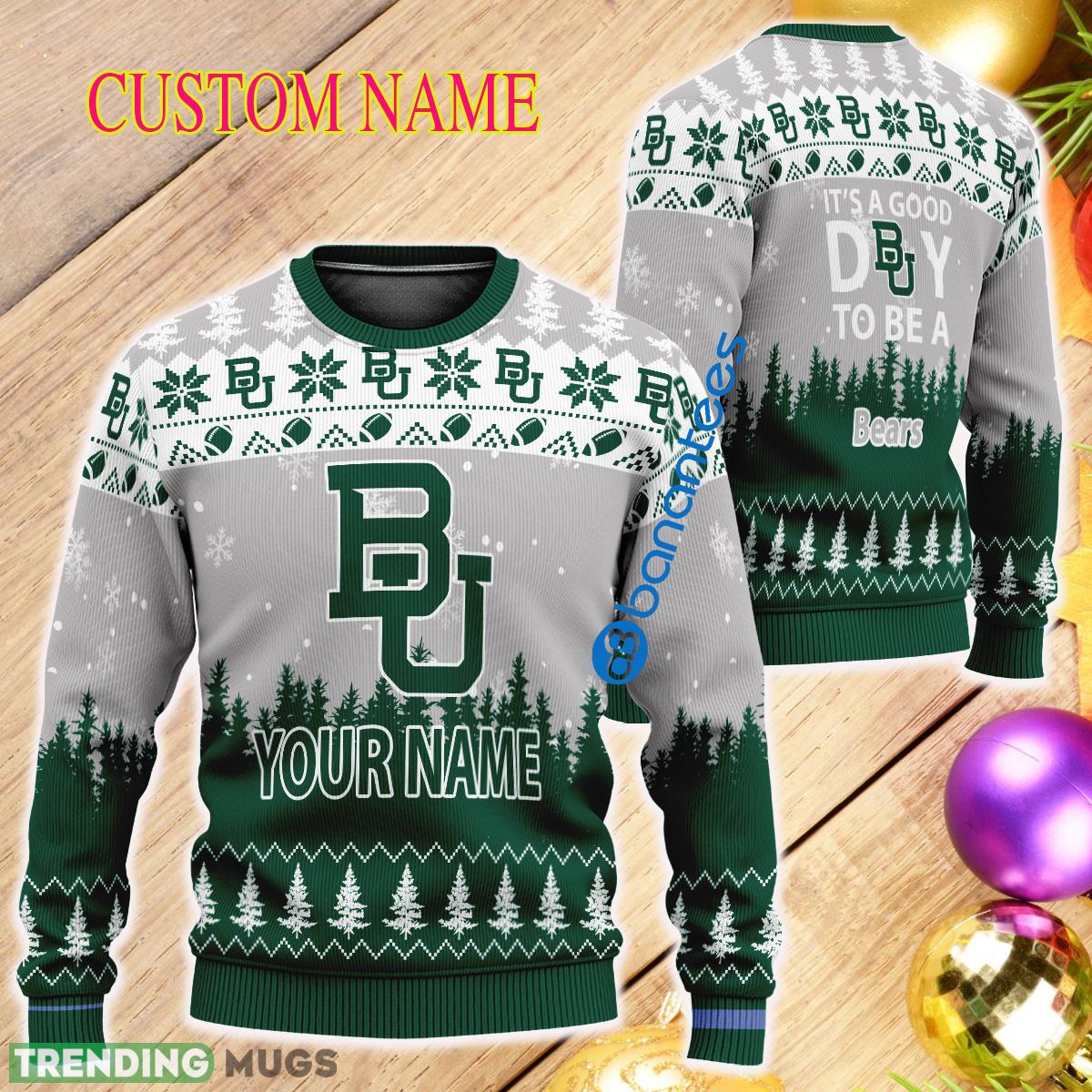 Personalized It A Good Day To Be A Baylor Bears Knitted Christmas Sweater - Personalized It A Good Day To Be A Baylor Bears Knitted Christmas Sweater Personalized It A Good Day To Be A Baylor Bears Knitted Christmas Sweater - Personalized It A Good Day To Be A Baylor Bears Knitted Christmas Sweater