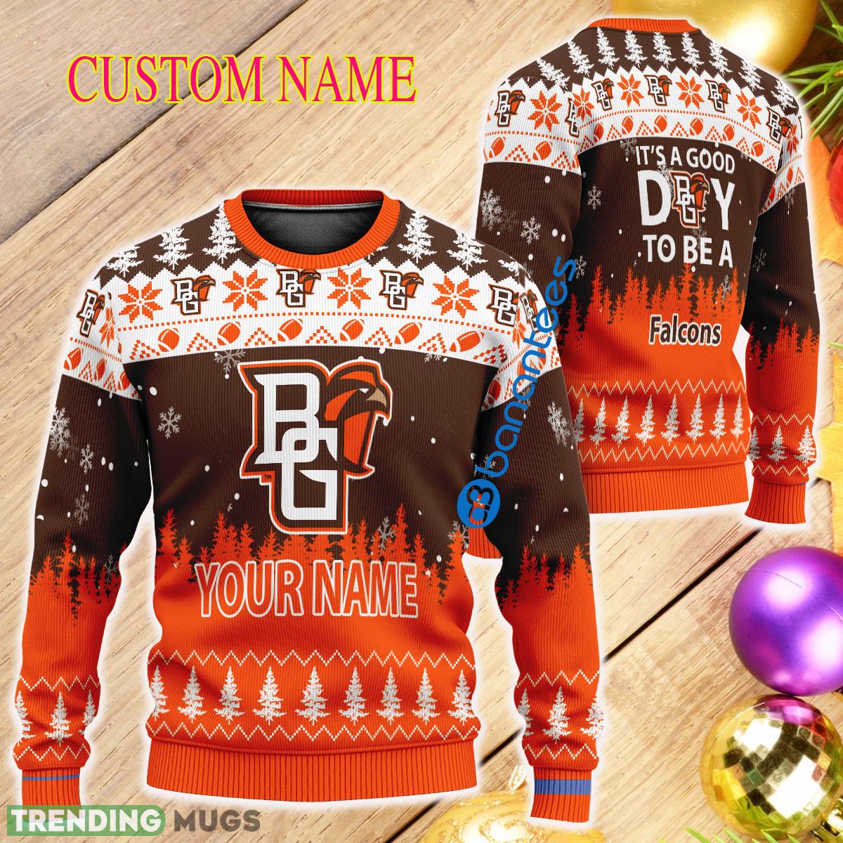 Personalized It A Good Day To Be A Bowling Green Falcons Ugly Xmas Sweater - Personalized It A Good Day To Be A Bowling Green Falcons Ugly Xmas Sweater Personalized It A Good Day To Be A Bowling Green Falcons Ugly Xmas Sweater - Personalized It A Good Day To Be A Bowling Green Falcons Ugly Xmas Sweater