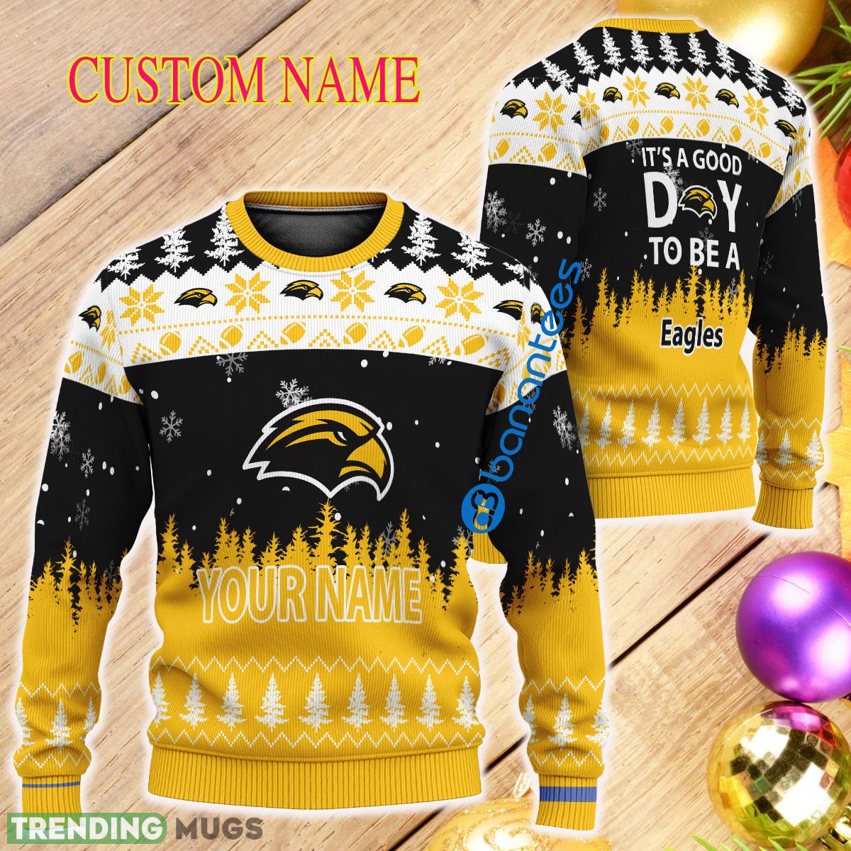 Personalized It A Good Day To Be A Southern Miss Golden Eagles Knitted Xmas Sweater AOP - Personalized It A Good Day To Be A Southern Miss Golden Eagles Knitted Xmas Sweater AOP Personalized It A Good Day To Be A Southern Miss Golden Eagles Knitted Xmas Sweater AOP - Personalized It A Good Day To Be A Southern Miss Golden Eagles Knitted Xmas Sweater AOP