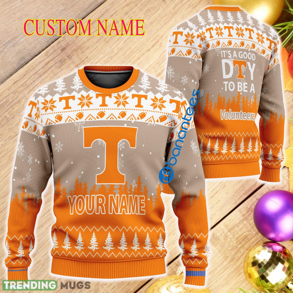 Personalized It A Good Day To Be A Tennessee Volunteers Ugly Xmas Sweater - Personalized It A Good Day To Be A Tennessee Volunteers Ugly Xmas Sweater Personalized It A Good Day To Be A Tennessee Volunteers Ugly Xmas Sweater - Personalized It A Good Day To Be A Tennessee Volunteers Ugly Xmas Sweater