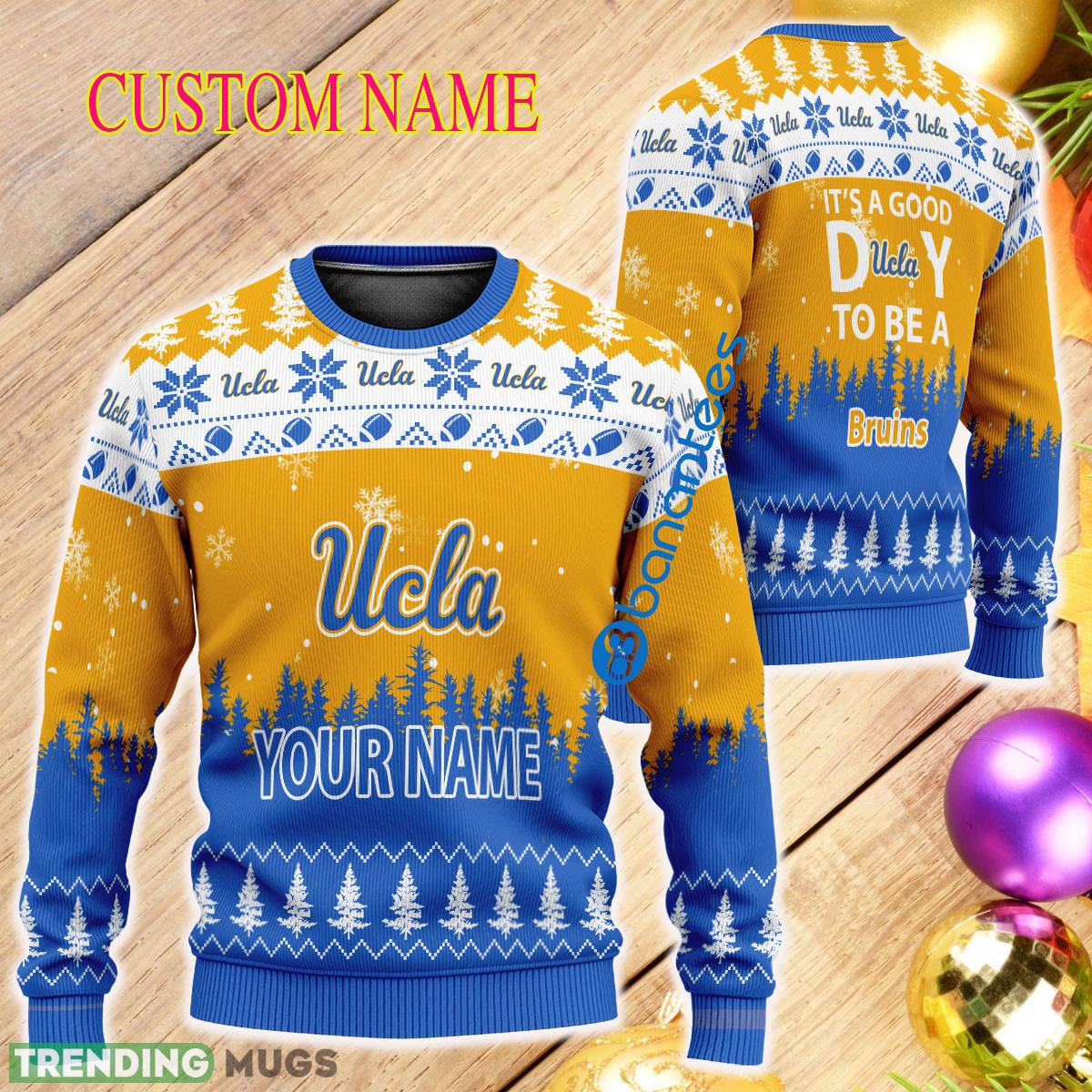 Personalized It A Good Day To Be A UCLA Bruins Knitted Christmas 3D Sweater - Personalized It A Good Day To Be A UCLA Bruins Knitted Christmas 3D Sweater Personalized It A Good Day To Be A UCLA Bruins Knitted Christmas 3D Sweater - Personalized It A Good Day To Be A UCLA Bruins Knitted Christmas 3D Sweater