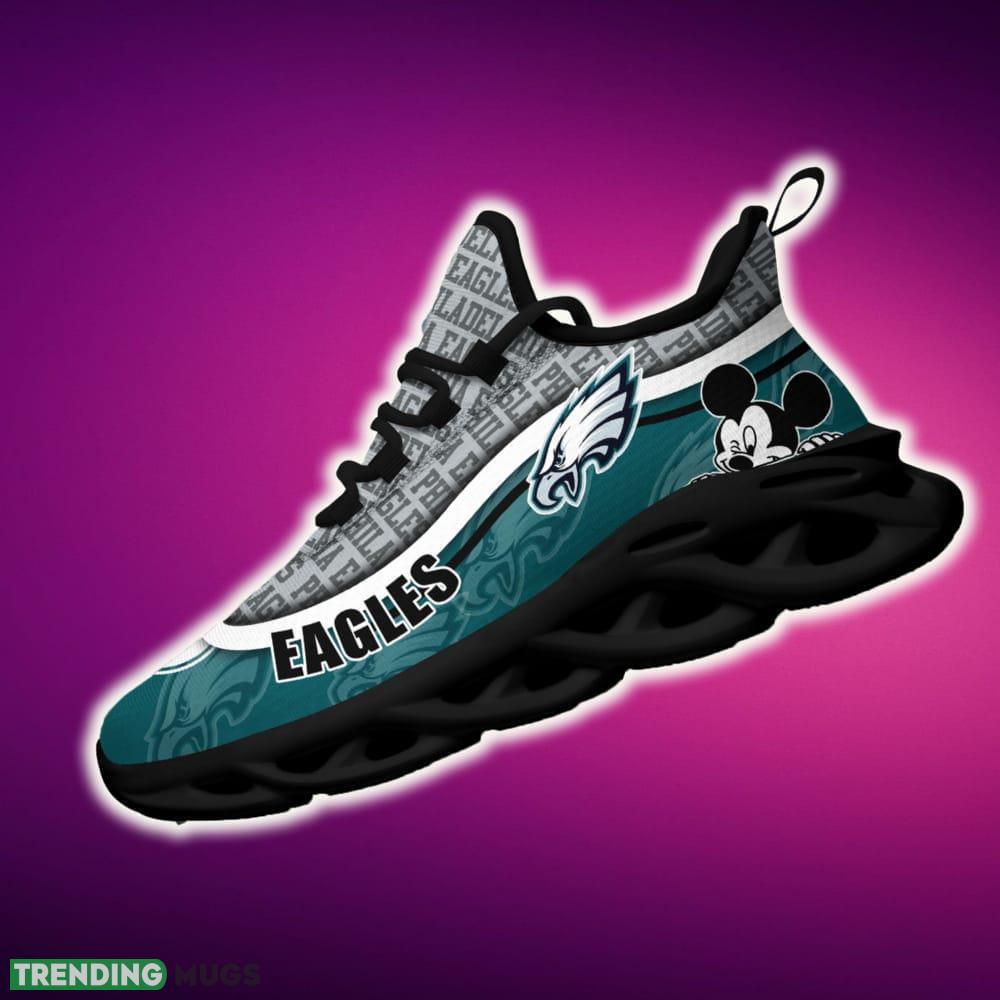 Philadelphia Eagles Black And White Symbolic Sports Sneakers Ideas For Men And Women Gift Max Soul Shoes Max Soul Philadelphia Eagles Black And White Symbolic Sports Sneakers Ideas For Men And Women Gift Max Soul Shoes Max Soul