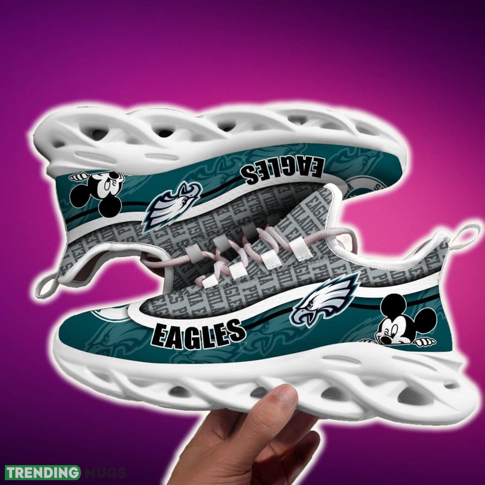 Philadelphia Eagles Black And White Symbolic Sports Sneakers Ideas For Men And Women Gift Max Soul Shoes Max Soul Philadelphia Eagles Black And White Symbolic Sports Sneakers Ideas For Men And Women Gift Max Soul Shoes Max Soul