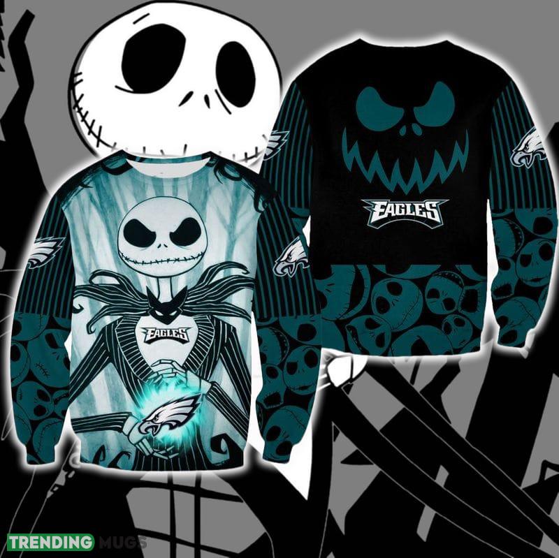 Philadelphia Eagles Jack Skellington Scarf Christmas Ugly Sweater Halloween For Men And Women - Philadelphia Eagles Jack Skellington Scarf Christmas Ugly Sweater Halloween For Men And Women Philadelphia Eagles Jack Skellington Scarf Christmas Ugly Sweater Halloween For Men And Women - Philadelphia Eagles Jack Skellington Scarf Christmas Ugly Sweater Halloween For Men And Women