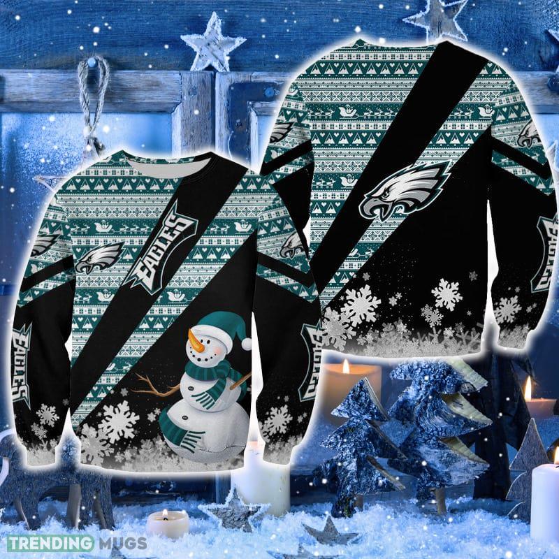 Philadelphia Eagles Xmas Snowman Jingle Sweater For Men And Women Gift - Philadelphia Eagles Xmas Snowman Jingle Sweater New For Men And Women Gift Holidays Philadelphia Eagles Xmas Snowman Jingle Sweater For Men And Women Gift - Philadelphia Eagles Xmas Snowman Jingle Sweater New For Men And Women Gift Holidays