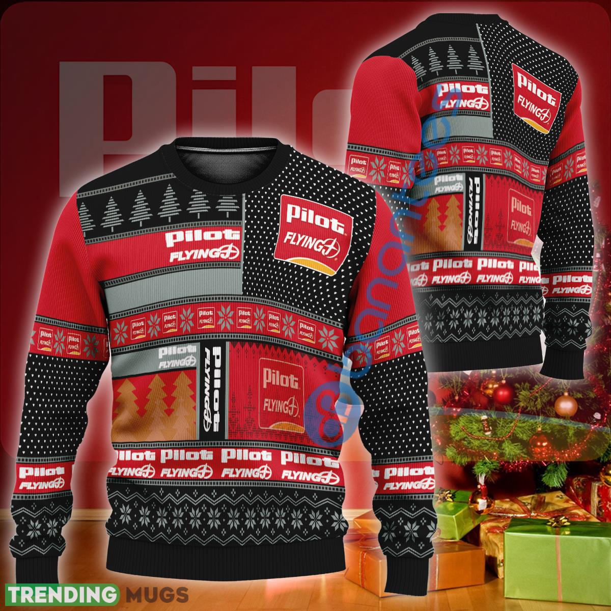 Pilot Flying J Cruise Logo Design Ugly Christmas Sweater Gift For Fans - Pilot Flying J Cruise Logo Design Ugly Christmas Sweater Gift For Fans Pilot Flying J Cruise Logo Design Ugly Christmas Sweater Gift For Fans - Pilot Flying J Cruise Logo Design Ugly Christmas Sweater Gift For Fans