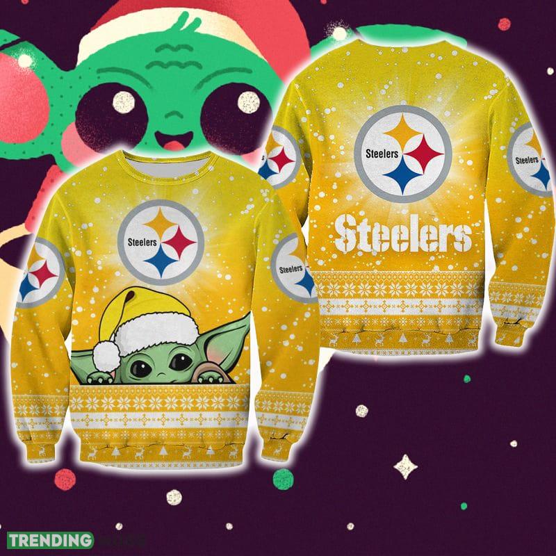 Pittsburgh Steelers Christmas Baby Yoda Sweater For Fans Gift Christmas - Pittsburgh Steelers Christmas Baby Yoda Sweater Best For Fans Gift Christmas Holidays Pittsburgh Steelers Christmas Baby Yoda Sweater For Fans Gift Christmas - Pittsburgh Steelers Christmas Baby Yoda Sweater Best For Fans Gift Christmas Holidays