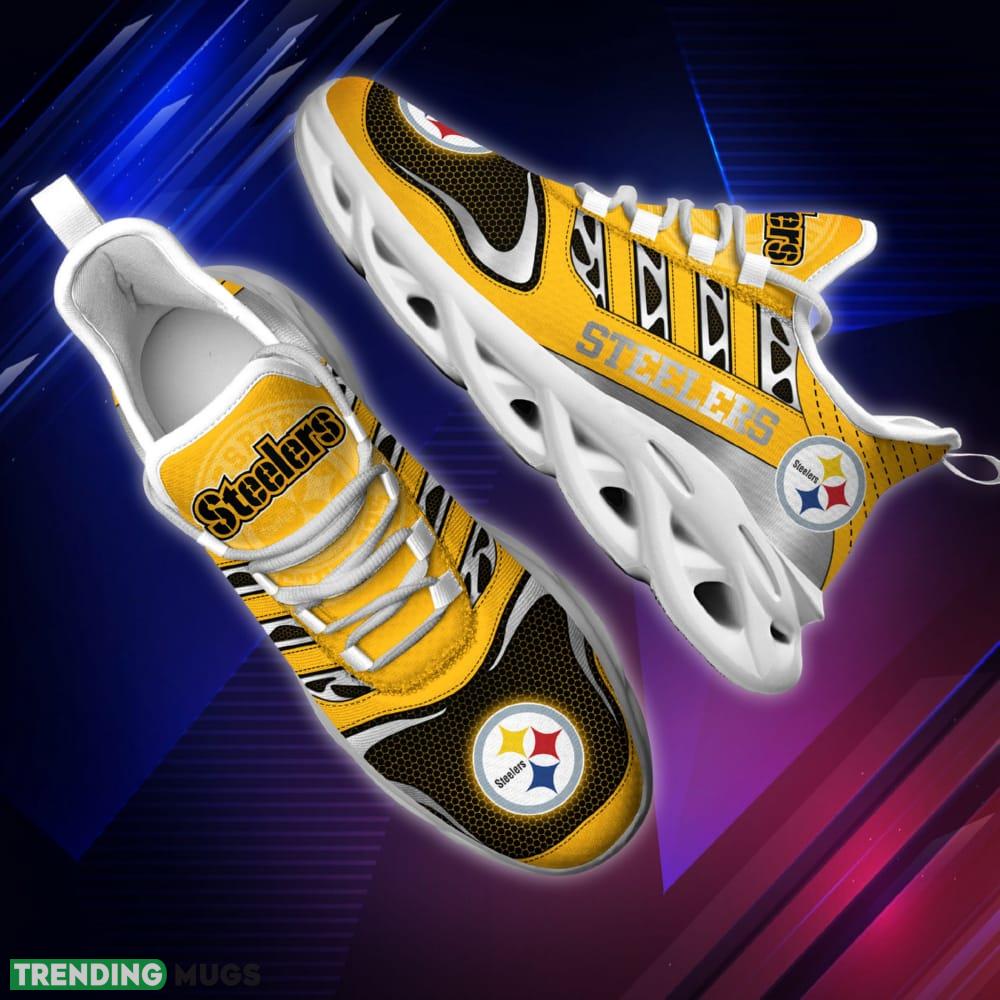 Pittsburgh Steelers Emblem Sports Sneakers Ideas For Men And Women Gift Max Soul Shoes Max Soul Pittsburgh Steelers Emblem Sports Sneakers Ideas For Men And Women Gift Max Soul Shoes Max Soul