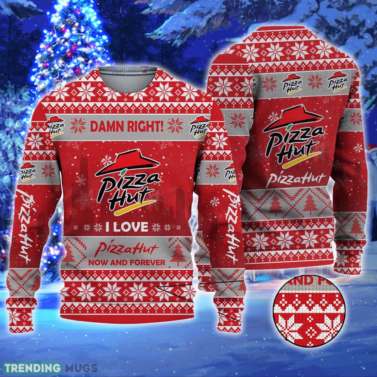 Pizza Hut Celebrate Ugly Christmas Sweater Brands Logo For Men And Women Gift - Pizza Hut Celebrate Ugly Christmas Sweater Brands Logo For Men And Women Gift Pizza Hut Celebrate Ugly Christmas Sweater Brands Logo For Men And Women Gift - Pizza Hut Celebrate Ugly Christmas Sweater Brands Logo For Men And Women Gift