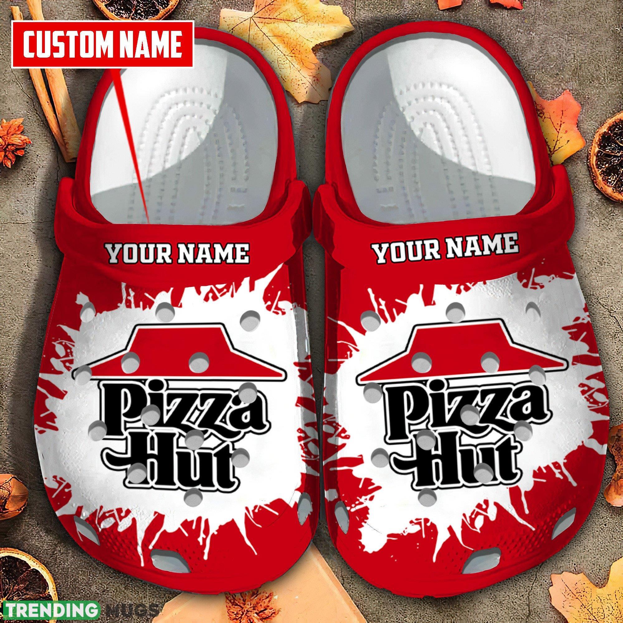 Pizza Hut Clogs Shoes Custom Name Logo Brands Gift Beach Summer - Pizza Hut Clogs Shoes Custom Name Logo Brands Gift Beach Summer Pizza Hut Clogs Shoes Custom Name Logo Brands Gift Beach Summer - Pizza Hut Clogs Shoes Custom Name Logo Brands Gift Beach Summer