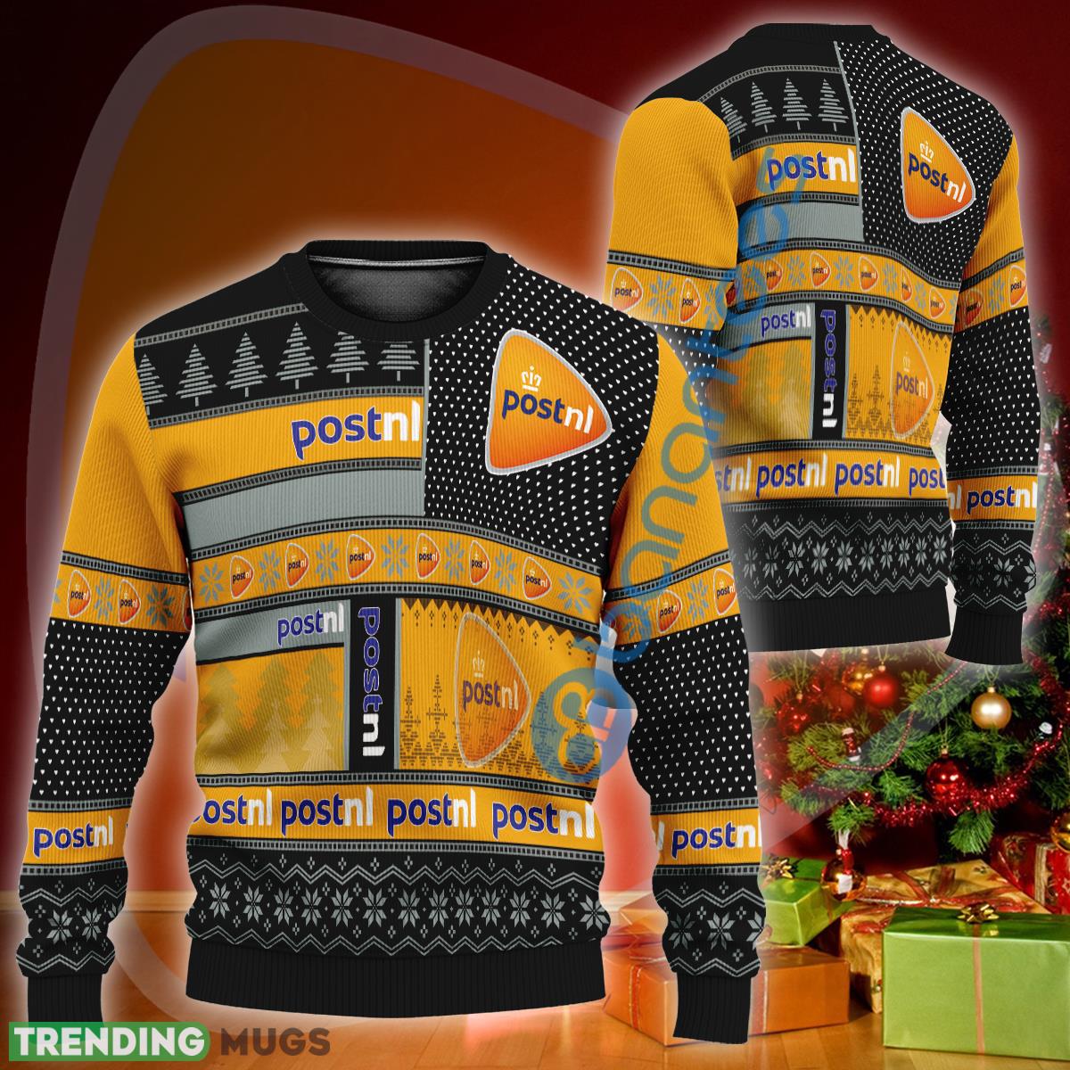 Postnl Logo Style Ugly Christmas 3D Sweater Gift For Fans - Postnl Logo Style Ugly Christmas 3D Sweater Gift For Fans Postnl Logo Style Ugly Christmas 3D Sweater Gift For Fans - Postnl Logo Style Ugly Christmas 3D Sweater Gift For Fans