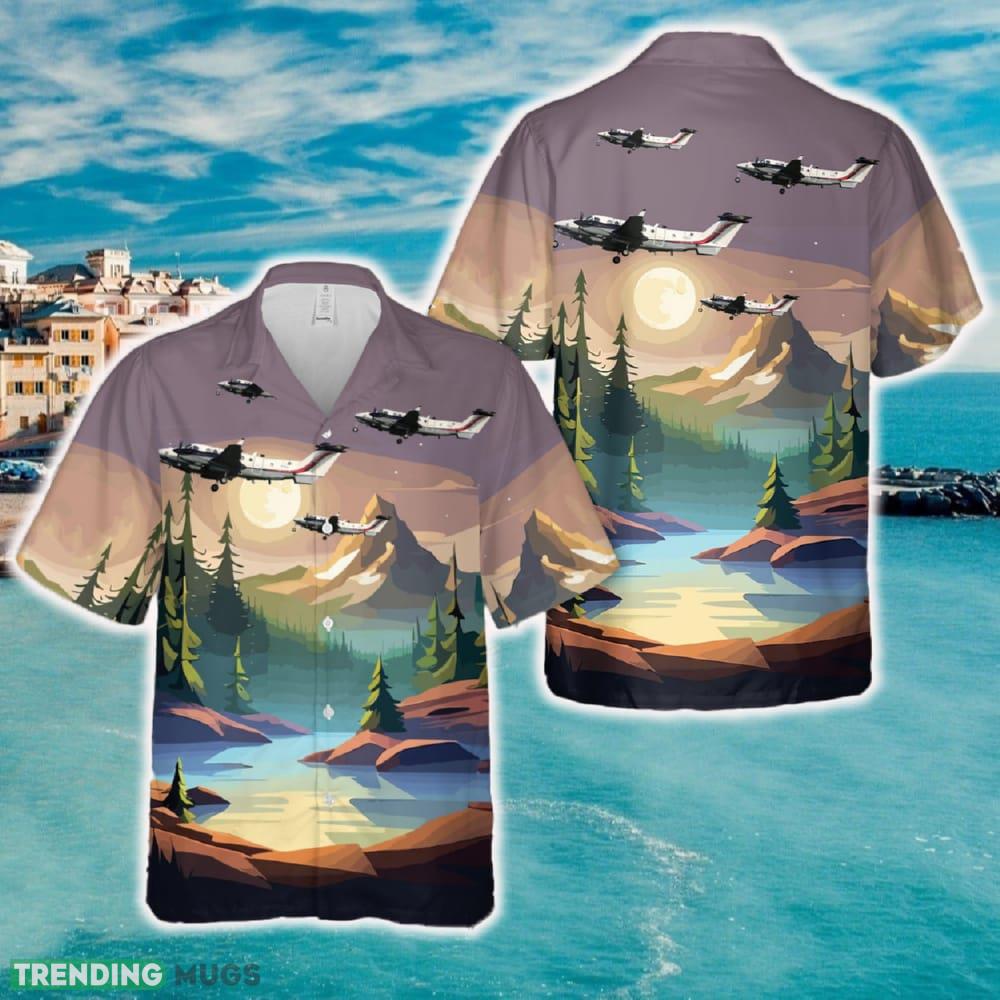 RAF Beechcraft 350ER Shadow R.1 Hawaiian Shirt - RAF Beechcraft 350ER Shadow R.1 Hawaiian Shirt RAF Beechcraft 350ER Shadow R.1 Hawaiian Shirt - RAF Beechcraft 350ER Shadow R.1 Hawaiian Shirt