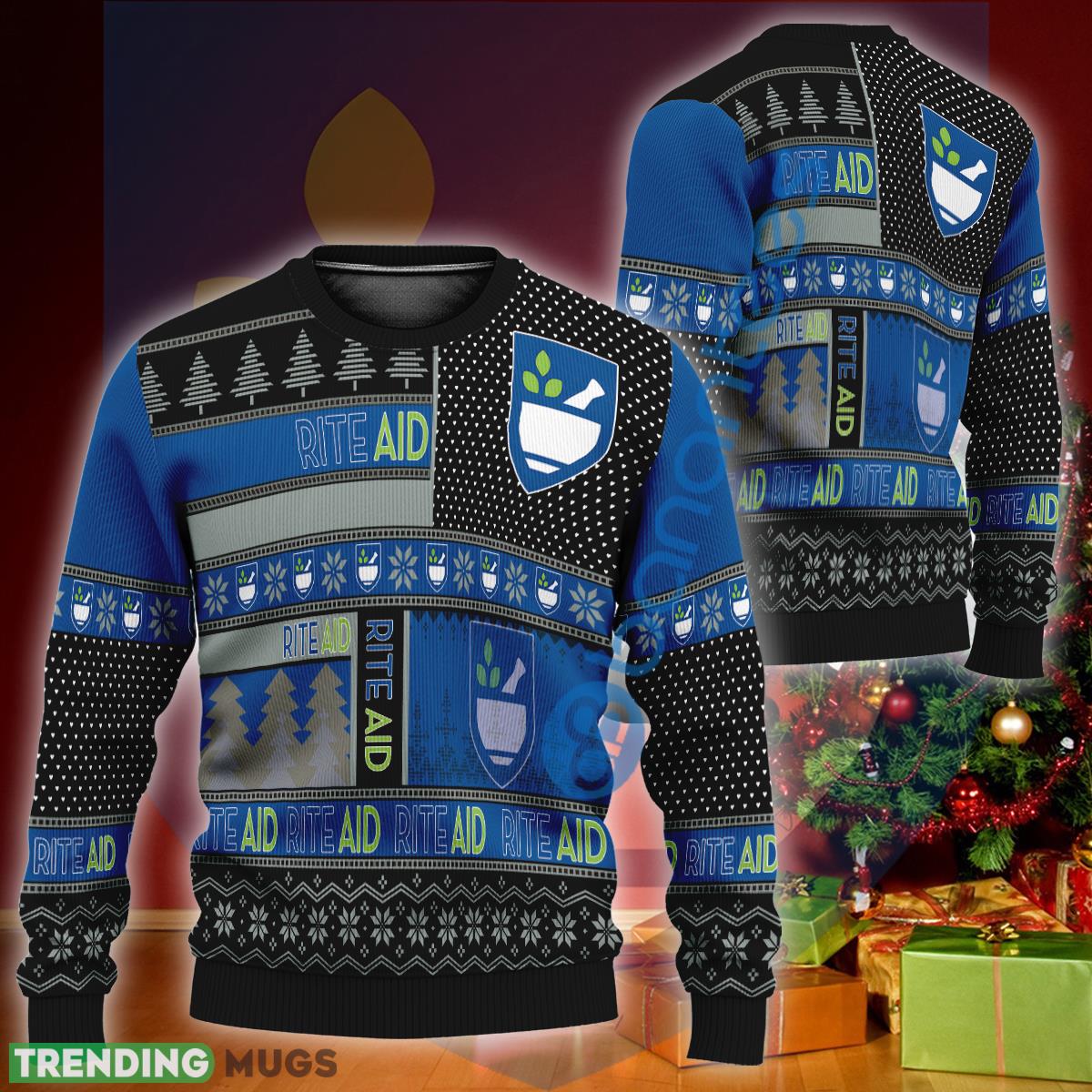 Rite Aid Logo New Ugly Christmas Sweater Gift For Men Women - Rite Aid Logo New Ugly Christmas Sweater Gift For Men Women Rite Aid Logo New Ugly Christmas Sweater Gift For Men Women - Rite Aid Logo New Ugly Christmas Sweater Gift For Men Women