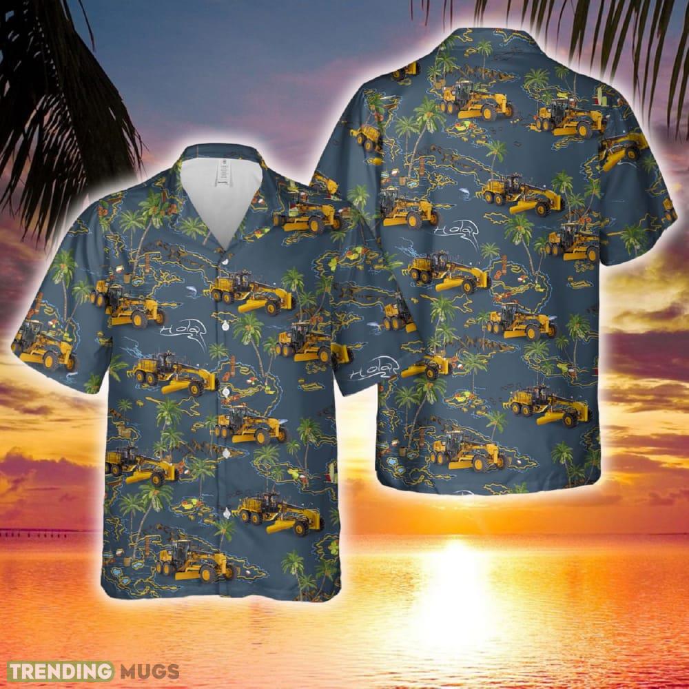Road Grader Hawaiian Shirt - Road Grader Hawaiian Shirt Road Grader Hawaiian Shirt - Road Grader Hawaiian Shirt