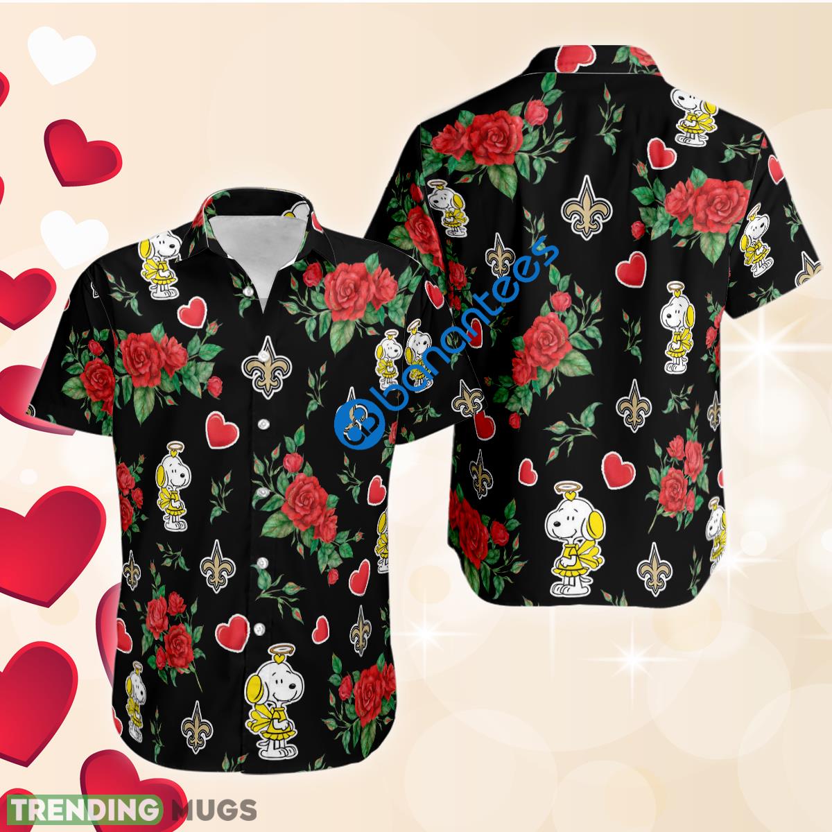 Rose Love Snoopy Cute Girl And New Orleans Saints Hawaiian Shirt Short Sleeve Valentines Day - Rose Love Snoopy Cute Girl And New Orleans Saints Hawaiian Shirt Short Sleeve Valentines Day Rose Love Snoopy Cute Girl And New Orleans Saints Hawaiian Shirt Short Sleeve Valentines Day - Rose Love Snoopy Cute Girl And New Orleans Saints Hawaiian Shirt Short Sleeve Valentines Day