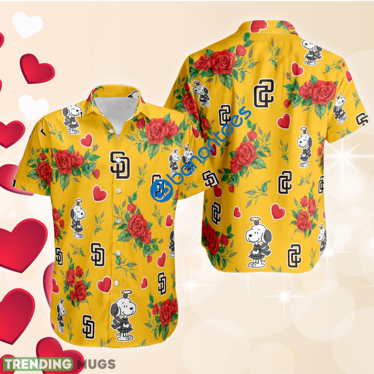 Rose Love Snoopy Cute Girl And San Diego Padres 3D Hawaiian Shirt Gift Valentines - Rose Love Snoopy Cute Girl And San Diego Padres 3D Hawaiian Shirt Gift Valentines Rose Love Snoopy Cute Girl And San Diego Padres 3D Hawaiian Shirt Gift Valentines - Rose Love Snoopy Cute Girl And San Diego Padres 3D Hawaiian Shirt Gift Valentines