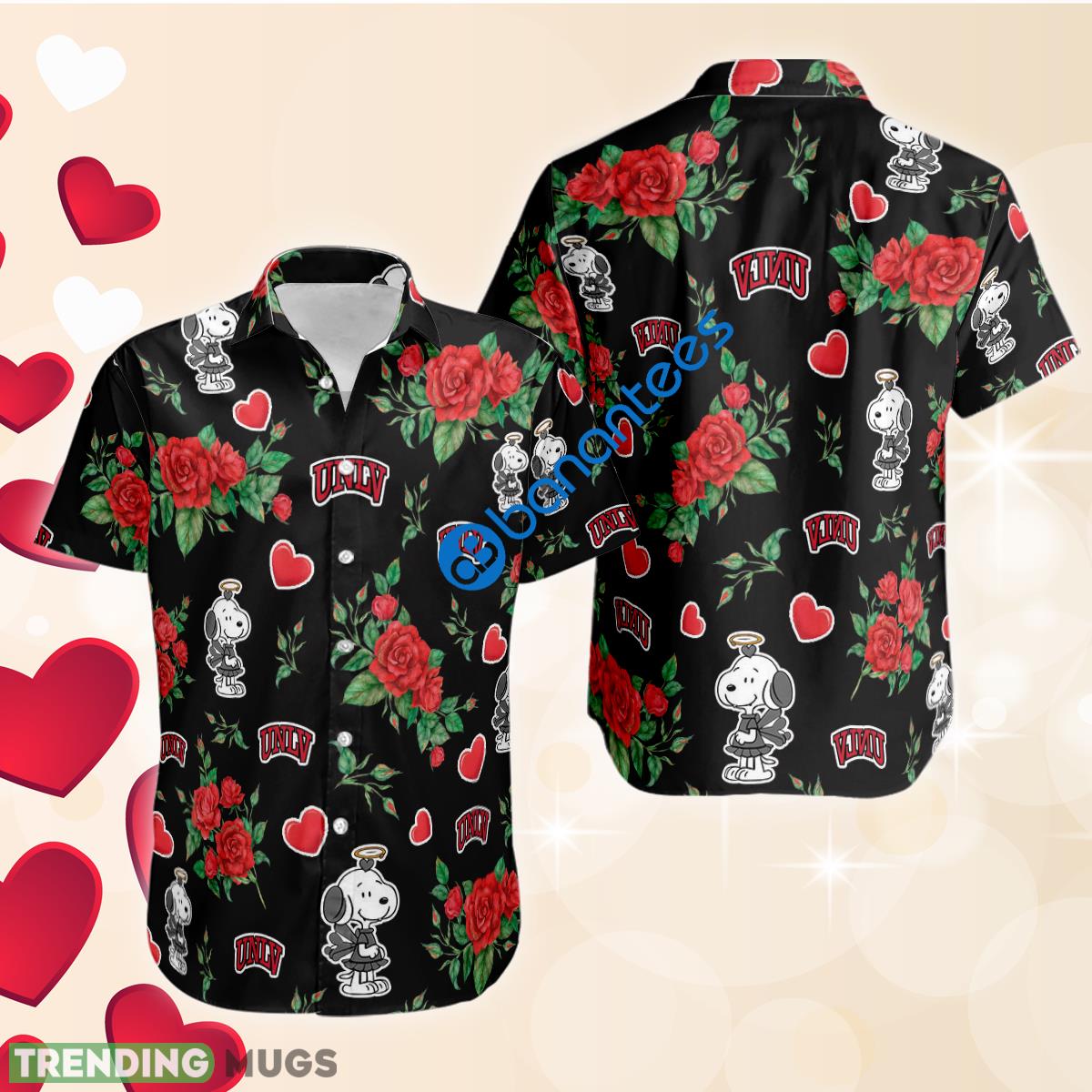 Rose Love Snoopy Cute Girl And UNLV Rebels Hawaiian Shirt AOP Gift Valentines - Rose Love Snoopy Cute Girl And UNLV Rebels Hawaiian Shirt AOP Gift Valentines Rose Love Snoopy Cute Girl And UNLV Rebels Hawaiian Shirt AOP Gift Valentines - Rose Love Snoopy Cute Girl And UNLV Rebels Hawaiian Shirt AOP Gift Valentines