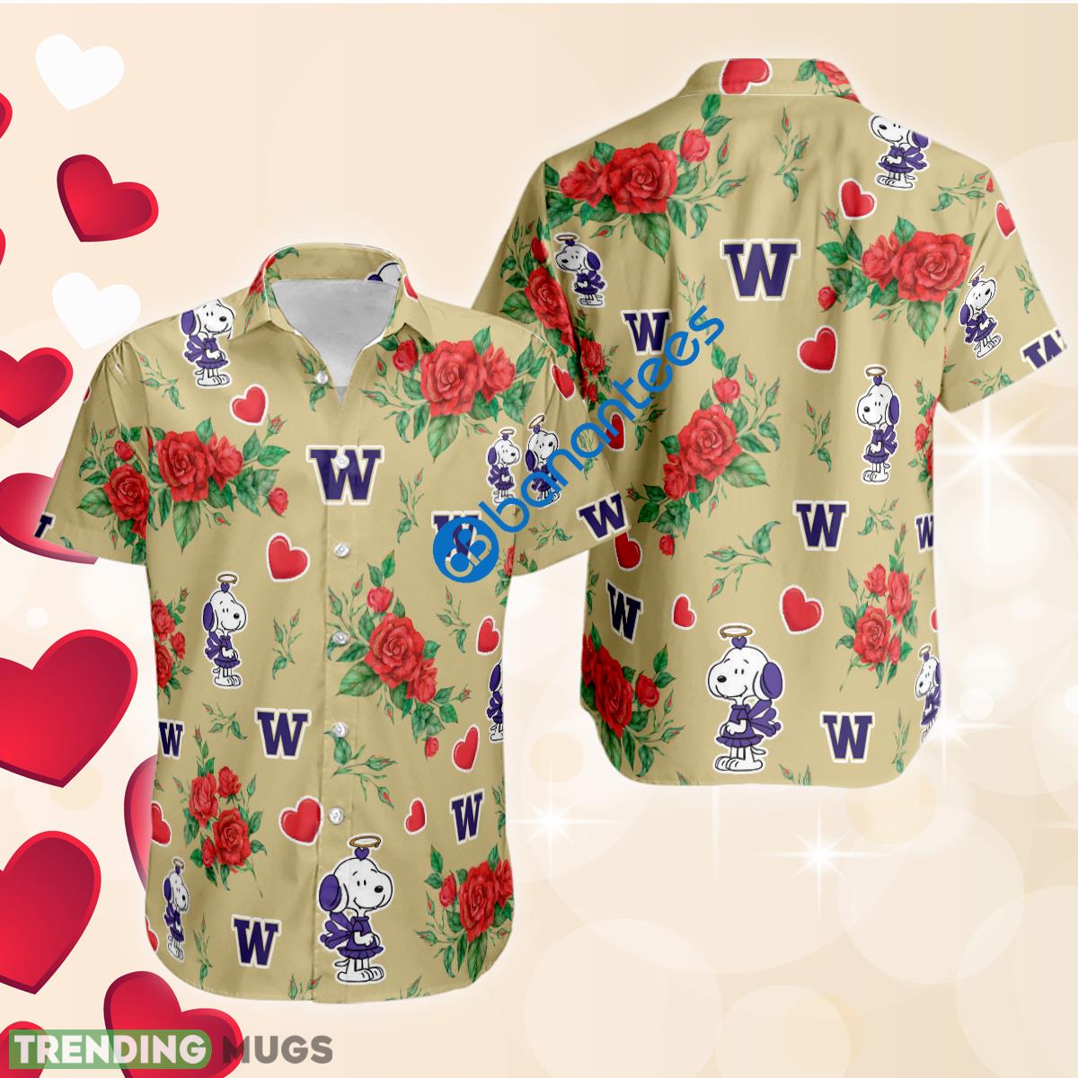 Rose Love Snoopy Cute Girl And Washington Huskies Hawaiian Shirt AOP Gift Valentines - Rose Love Snoopy Cute Girl And Washington Huskies Hawaiian Shirt AOP Gift Valentines Rose Love Snoopy Cute Girl And Washington Huskies Hawaiian Shirt AOP Gift Valentines - Rose Love Snoopy Cute Girl And Washington Huskies Hawaiian Shirt AOP Gift Valentines