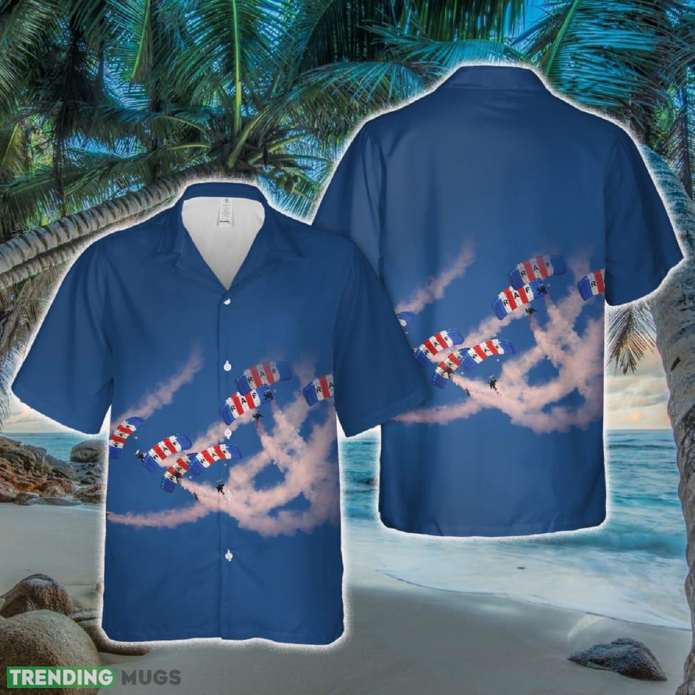 Royal Air Force Falcons Parachute Display Team Hawaiian Shirt - Royal Air Force Falcons Parachute Display Team Hawaiian Shirt Royal Air Force Falcons Parachute Display Team Hawaiian Shirt - Royal Air Force Falcons Parachute Display Team Hawaiian Shirt