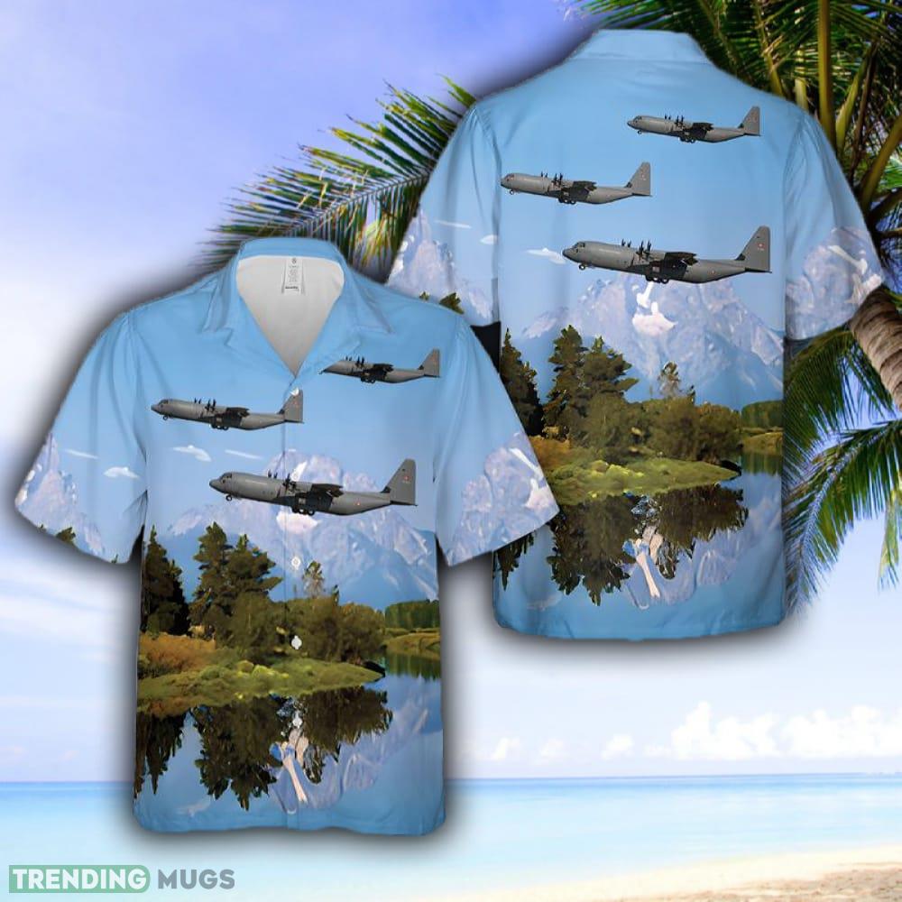 Royal Danish Air Force Lockheed Martin C-130J-30 Hercules Hawaiian Shirt - Royal Danish Air Force Lockheed Martin C-130J-30 Hercules Hawaiian Shirt Royal Danish Air Force Lockheed Martin C-130J-30 Hercules Hawaiian Shirt - Royal Danish Air Force Lockheed Martin C-130J-30 Hercules Hawaiian Shirt