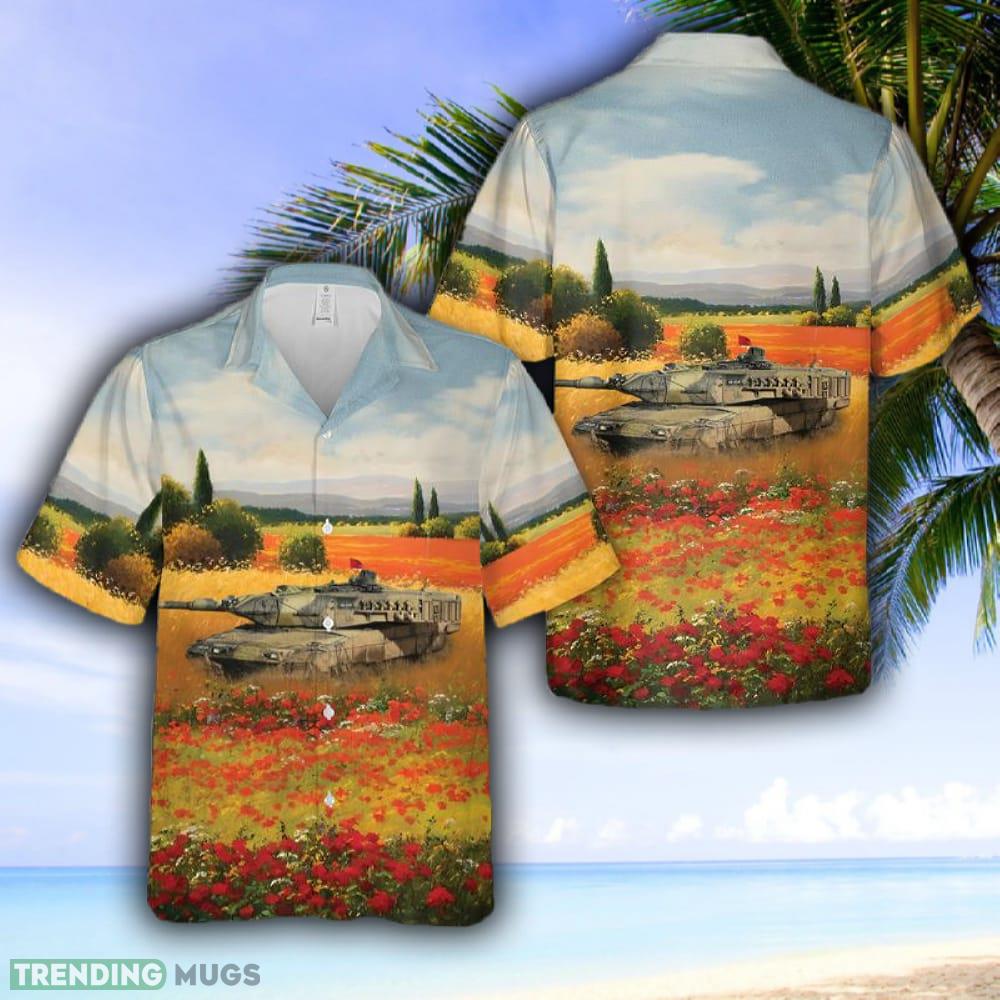 Royal Danish Army Leopard 2A5Dk Hawaiian Shirt - Royal Danish Army Leopard 2A5Dk Hawaiian Shirt Royal Danish Army Leopard 2A5Dk Hawaiian Shirt - Royal Danish Army Leopard 2A5Dk Hawaiian Shirt