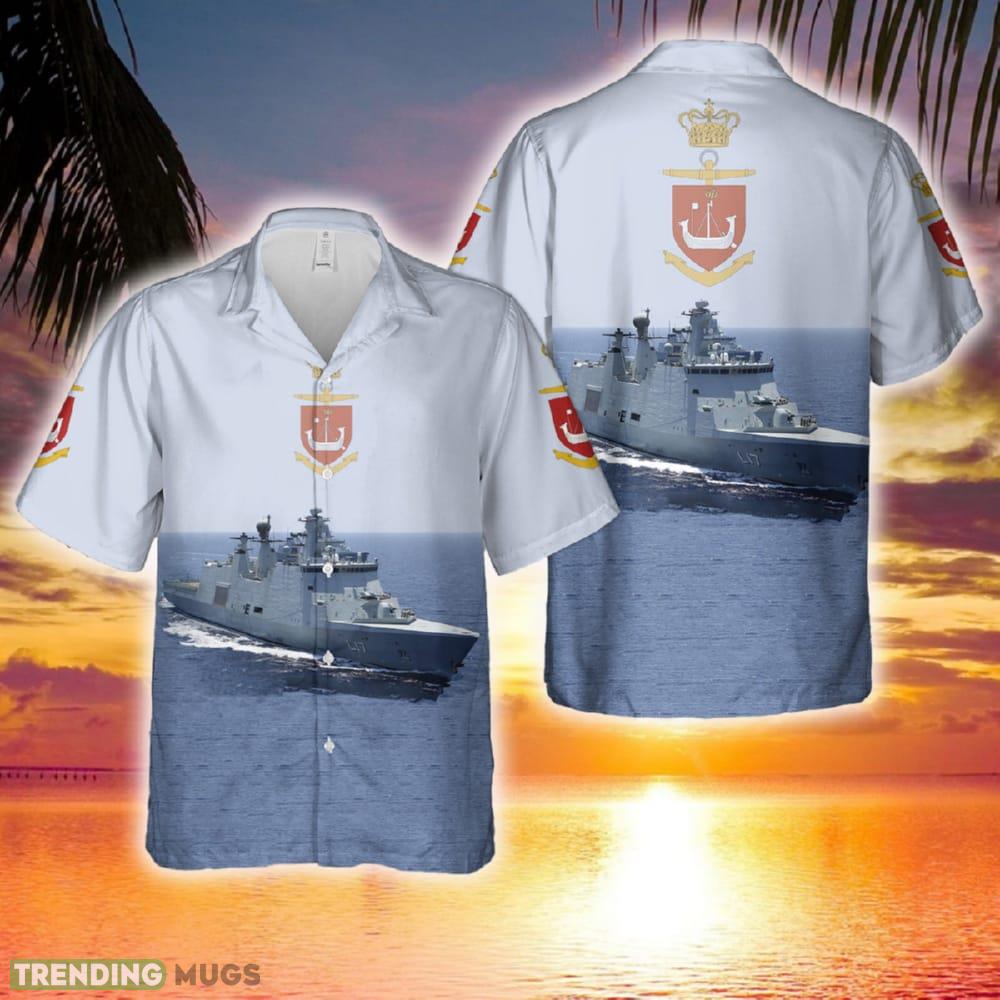 Royal Danish Navy Kongelige Danske Marine - Frigate L 17 F 342 HDMS Esbern Snare Hawaiian Shirt - Royal Danish Navy Kongelige Danske Marine - Frigate L 17 F 342 HDMS Esbern Snare Hawaiian Shirt Royal Danish Navy Kongelige Danske Marine - Frigate L 17 F 342 HDMS Esbern Snare Hawaiian Shirt - Royal Danish Navy Kongelige Danske Marine - Frigate L 17 F 342 HDMS Esbern Snare Hawaiian Shirt