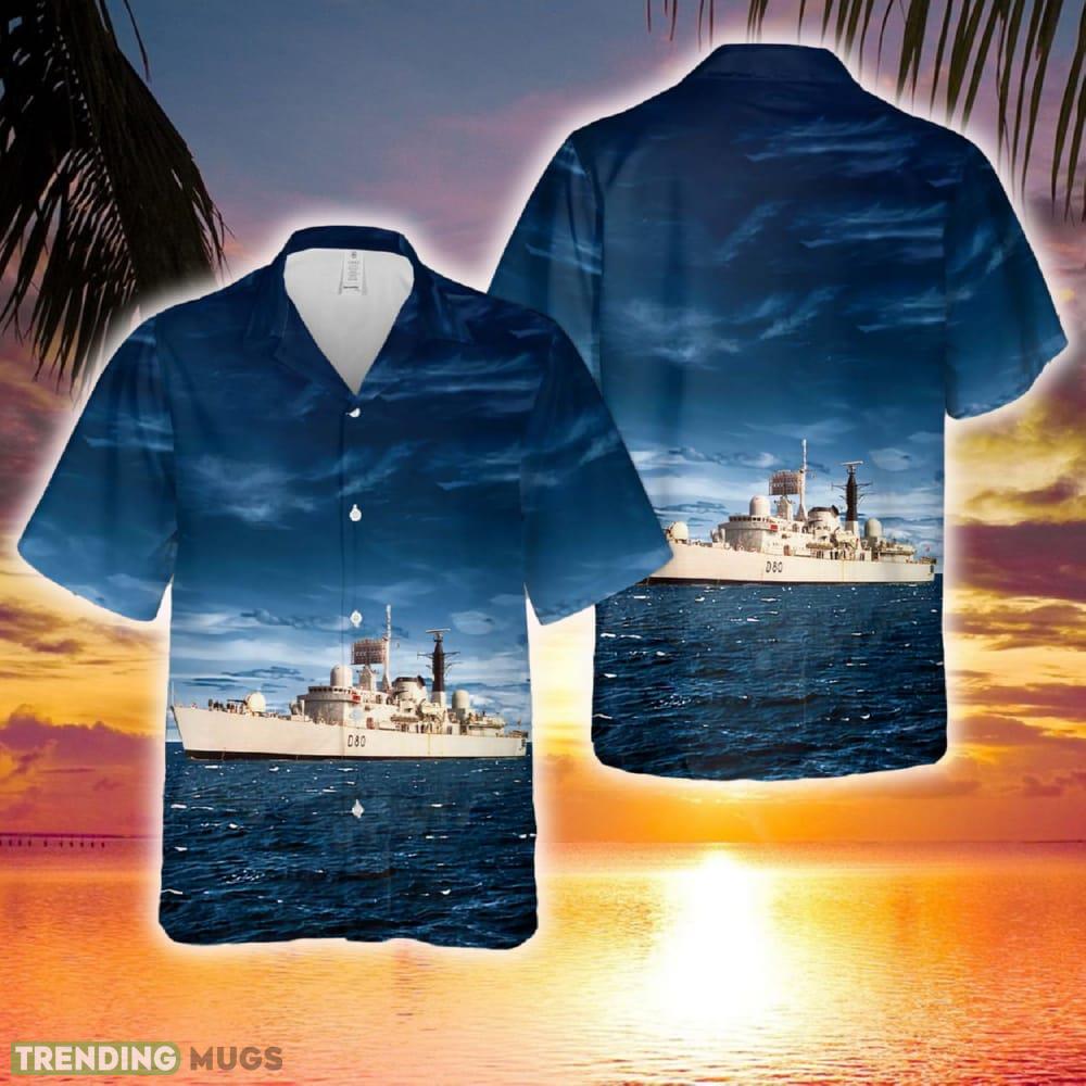 Royal Navy HMS Sheffield (D80) Type 42 destroyer Hawaiian Shirt - Royal Navy HMS Sheffield (D80) Type 42 destroyer Hawaiian Shirt Royal Navy HMS Sheffield (D80) Type 42 destroyer Hawaiian Shirt - Royal Navy HMS Sheffield (D80) Type 42 destroyer Hawaiian Shirt