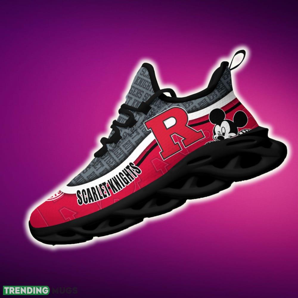 Rutgers Scarlet Knights Black And White Unconventional Sports Sneakers Ideas For Men And Women Gift Max Soul Shoes Max Soul Rutgers Scarlet Knights Black And White Unconventional Sports Sneakers Ideas For Men And Women Gift Max Soul Shoes Max Soul