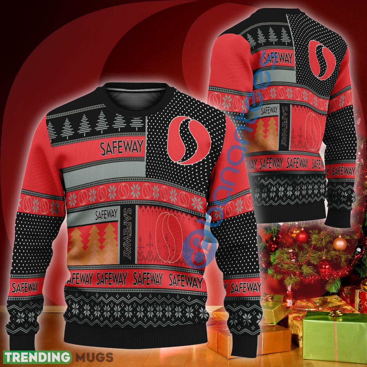 Safeway Logo Design Ugly Christmas Sweater AOP Holidays Gift - Safeway Logo Design Ugly Christmas Sweater AOP Holidays Gift Safeway Logo Design Ugly Christmas Sweater AOP Holidays Gift - Safeway Logo Design Ugly Christmas Sweater AOP Holidays Gift