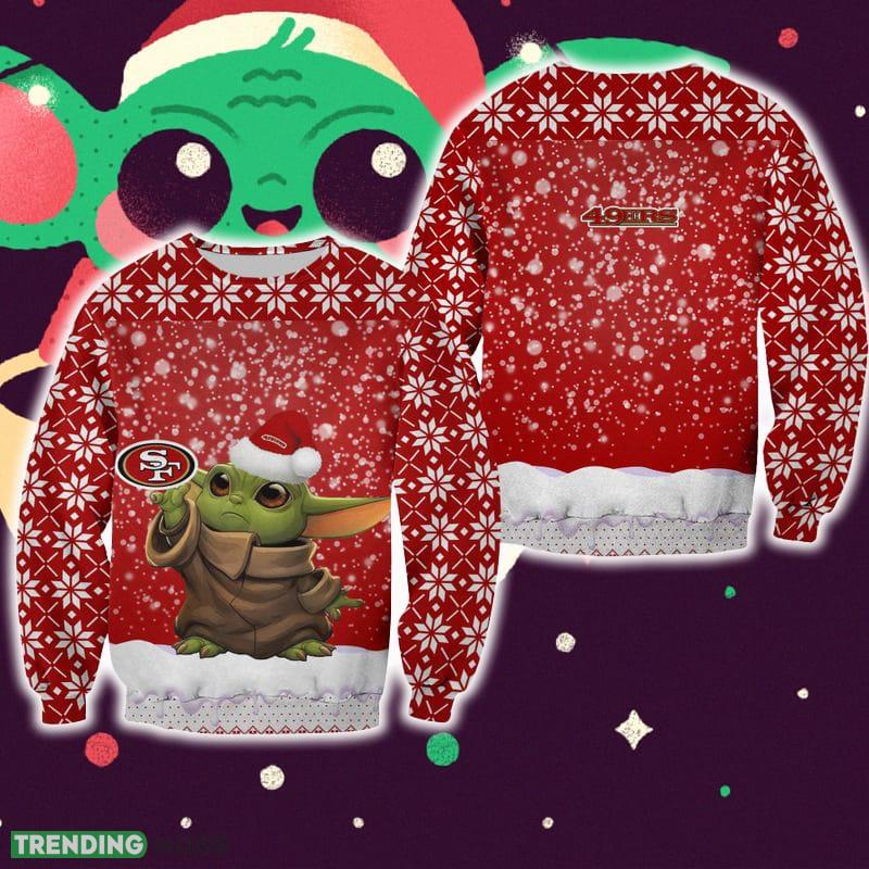 San Francisco 49ers Christmas Pattern Baby Yoda Sweater Best For Fans Gift Christmas Holidays - San Francisco 49ers Christmas Pattern Baby Yoda Sweater Best For Fans Gift Christmas Holidays San Francisco 49ers Christmas Pattern Baby Yoda Sweater Best For Fans Gift Christmas Holidays - San Francisco 49ers Christmas Pattern Baby Yoda Sweater Best For Fans Gift Christmas Holidays
