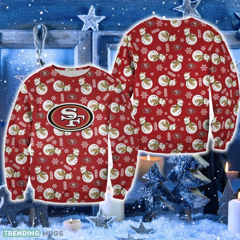 San Francisco 49ers Christmas Snowman Patterns Calendar Sweater New For Men And Women Gift Holidays - San Francisco 49ers Christmas Snowman Patterns Calendar Sweater New For Men And Women Gift Holidays San Francisco 49ers Christmas Snowman Patterns Calendar Sweater New For Men And Women Gift Holidays - San Francisco 49ers Christmas Snowman Patterns Calendar Sweater New For Men And Women Gift Holidays