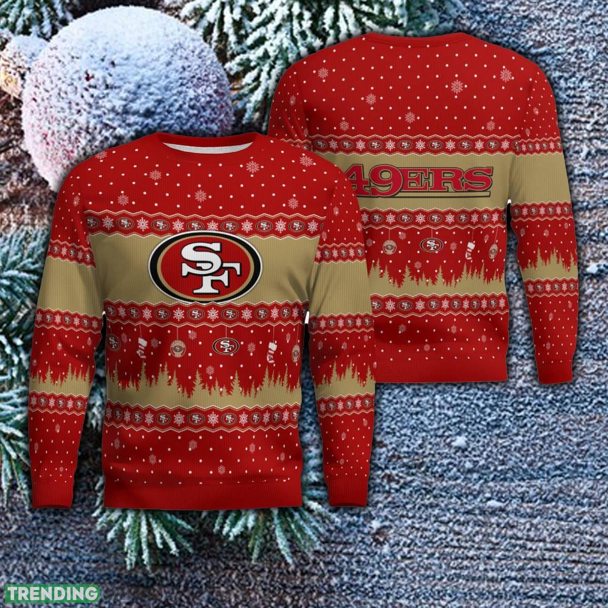 San Francisco 49ers Ugly Christmas Sweaters 2023 Gift For Fans - San Francisco 49ers Ugly Christmas Sweaters 2023 Gift For Fans San Francisco 49ers Ugly Christmas Sweaters 2023 Gift For Fans - San Francisco 49ers Ugly Christmas Sweaters 2023 Gift For Fans