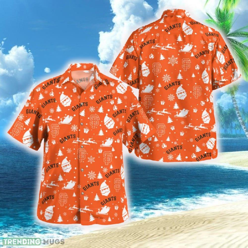 San Francisco Giants Christmas Hawaiian Shirt Beach Gift Fans For Men And Women - San Francisco Giants Christmas Pattern Button Shirt_1 San Francisco Giants Christmas Hawaiian Shirt Beach Gift Fans For Men And Women - San Francisco Giants Christmas Pattern Button Shirt_1