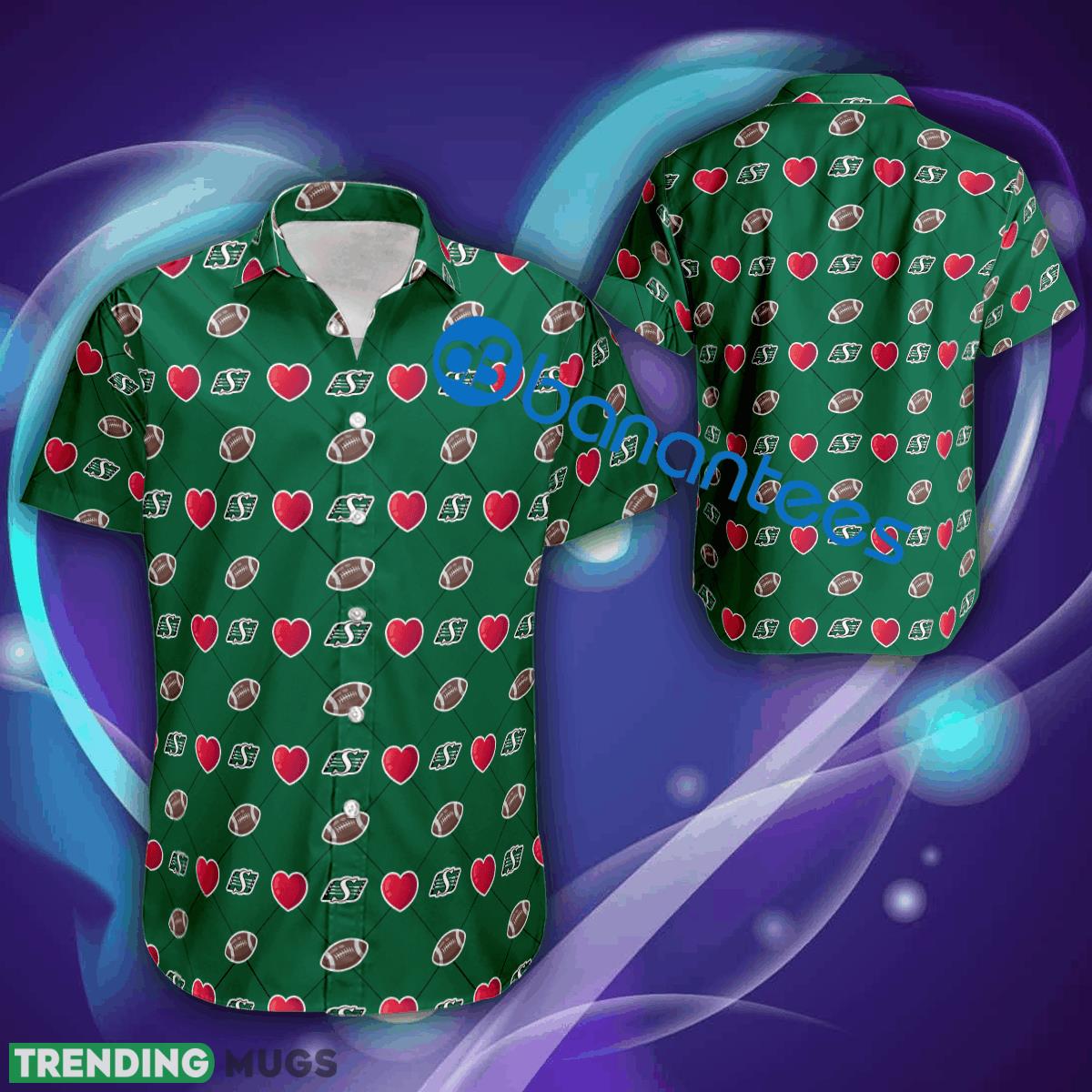 Saskatchewan Roughriders Logo Heart Pattern Valentines Days Hawaiian Shirt Gift For Fans - Saskatchewan Roughriders Logo Heart Pattern Valentines Days Hawaiian Shirt Gift For Fans Saskatchewan Roughriders Logo Heart Pattern Valentines Days Hawaiian Shirt Gift For Fans - Saskatchewan Roughriders Logo Heart Pattern Valentines Days Hawaiian Shirt Gift For Fans