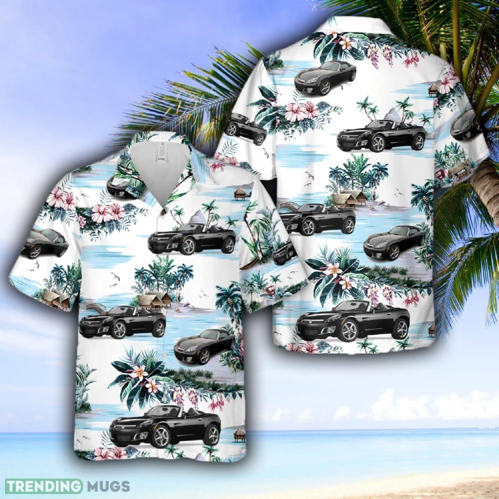 Saturn Sky Black (2006-2009) Hawaiian Shirt - Saturn Sky Black (2006-2009) Hawaiian Shirt